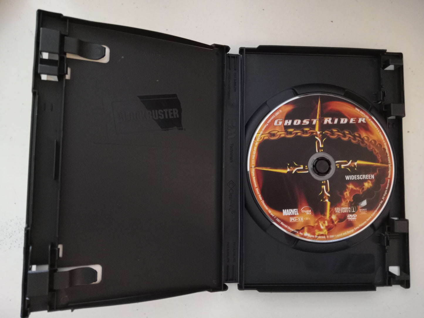 Ghost Rider, DVD Movie, Nicholas Cage Widescreen, Rated PG-13, USED