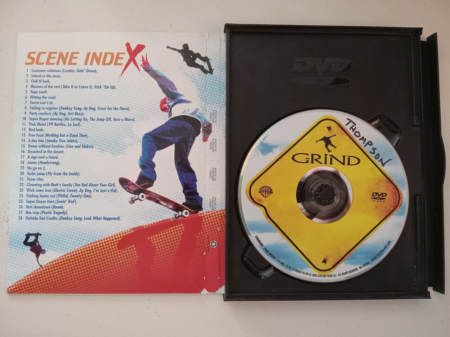Grind, DVD Movie, Mike Vogel Widescreen, Rated PG-13, Rare OOP, USED