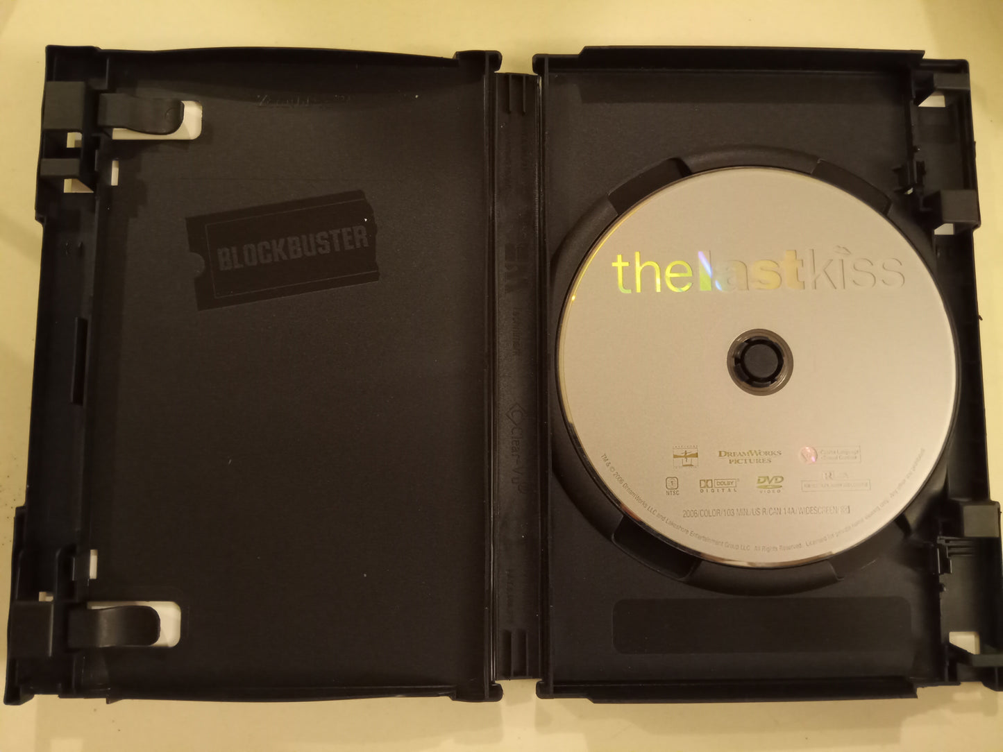 The Last Kiss, DVD Movie, Zack Braff Widescreen, Rated R, USED