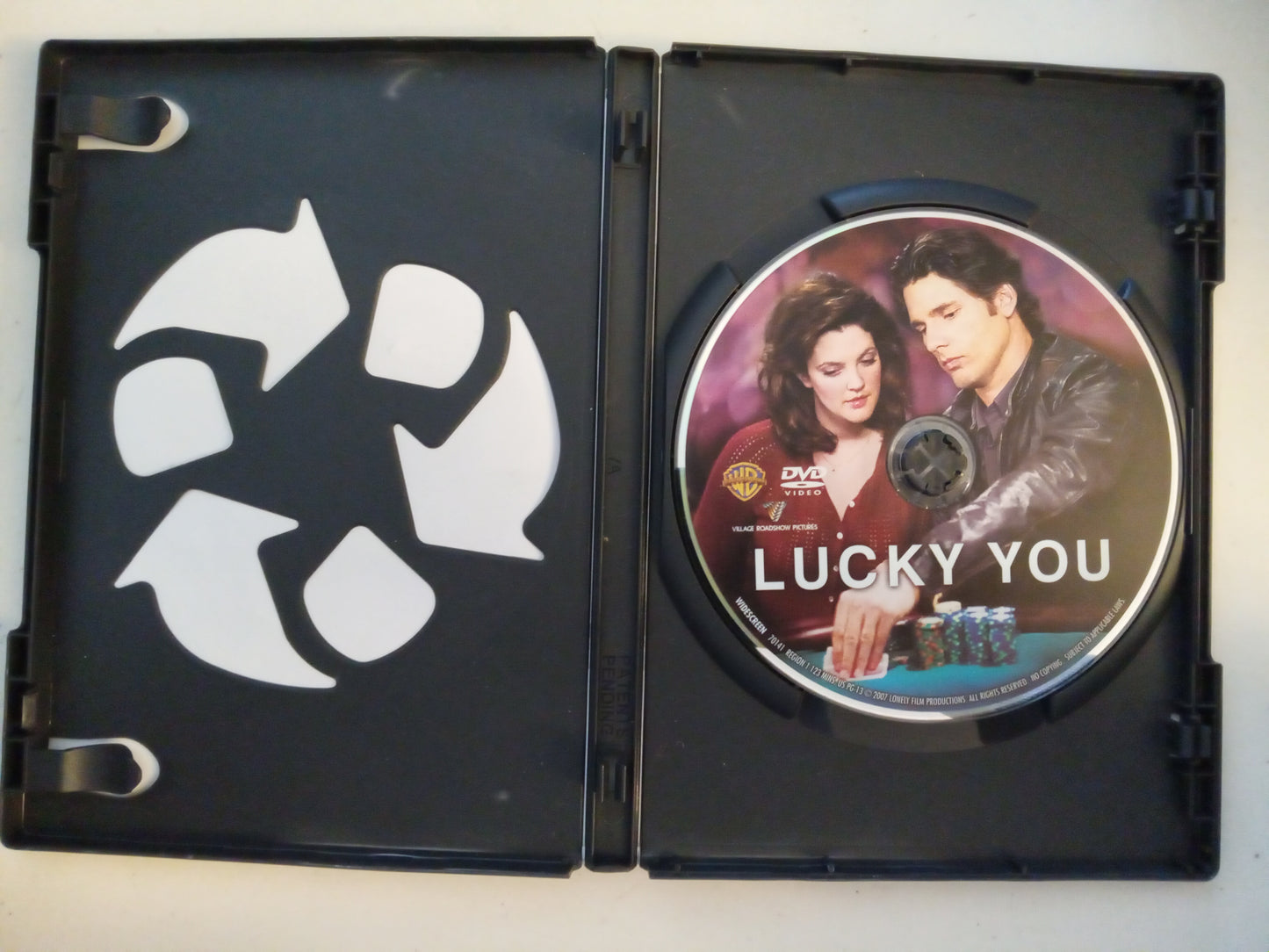 Lucky You, DVD Movie, Drew Barrymore Widescreen, Rated PG-13, USED
