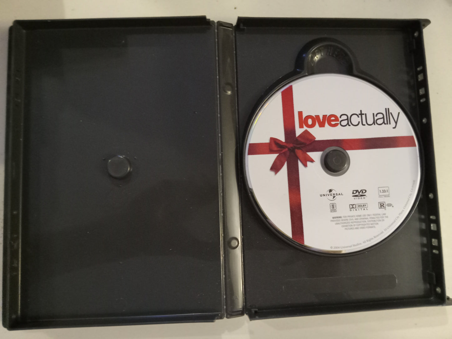 Love Actually, DVD Movie, Hugh Grant Fullscreen, Rated R, USED
