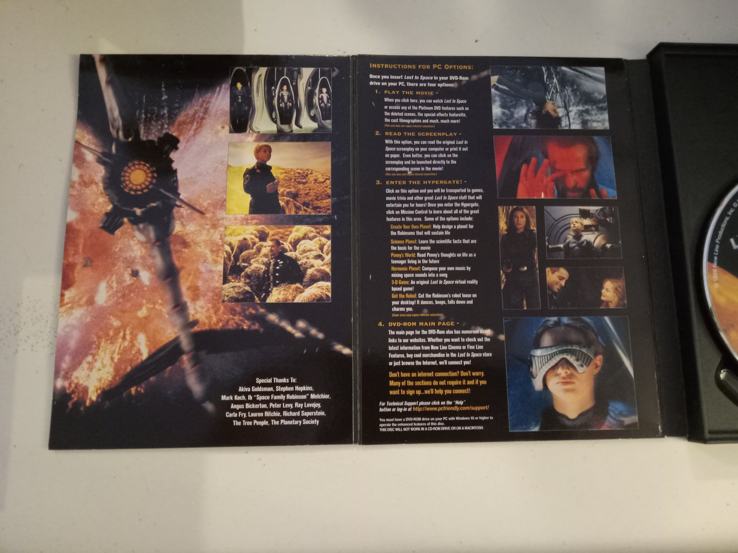 Lost In Space, DVD Movie, William Hurt Widescreen, Rated PG-13, USED