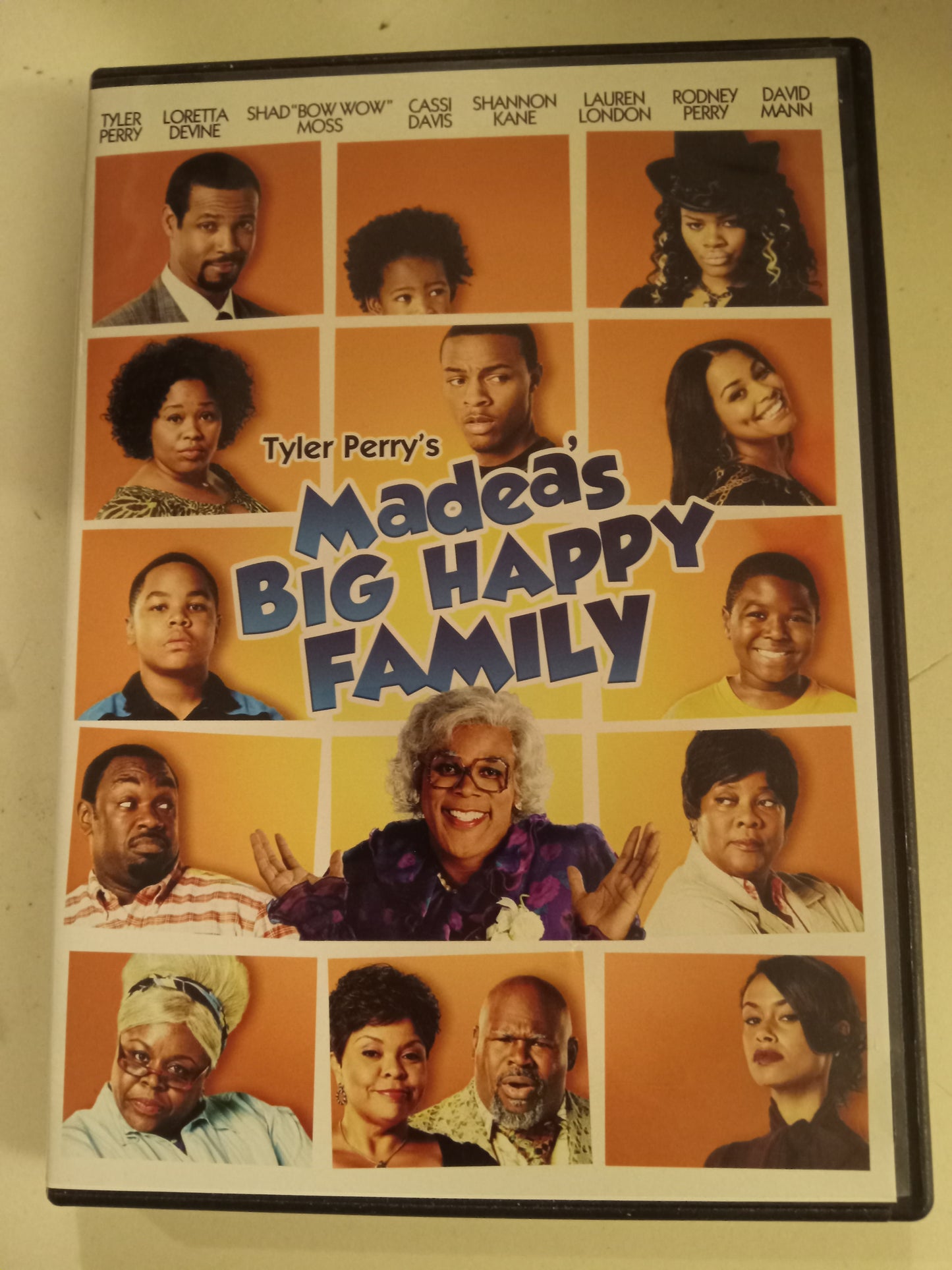 Tyler Perry's Madea's Big Happy Family, DVD Movie, Widescreen, Rated PG-13, USED