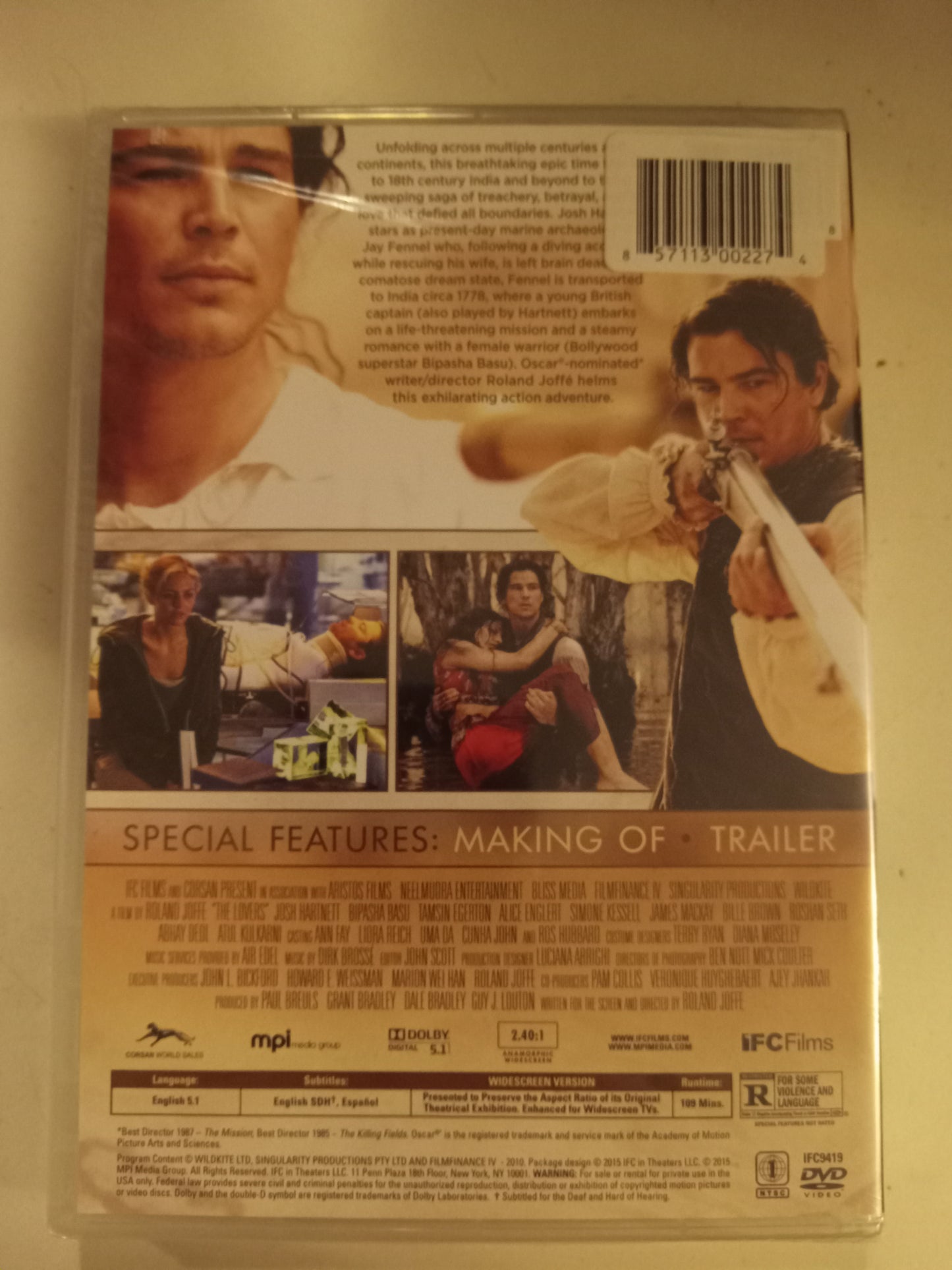 The Lovers, DVD Movie, Josh Hartnett Widescreen, Rated R, NEW