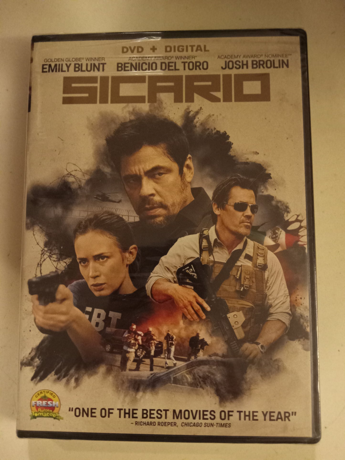 Sicario, DVD Movie, Emily Blunt Widescreen, Rated R, NEW/USED