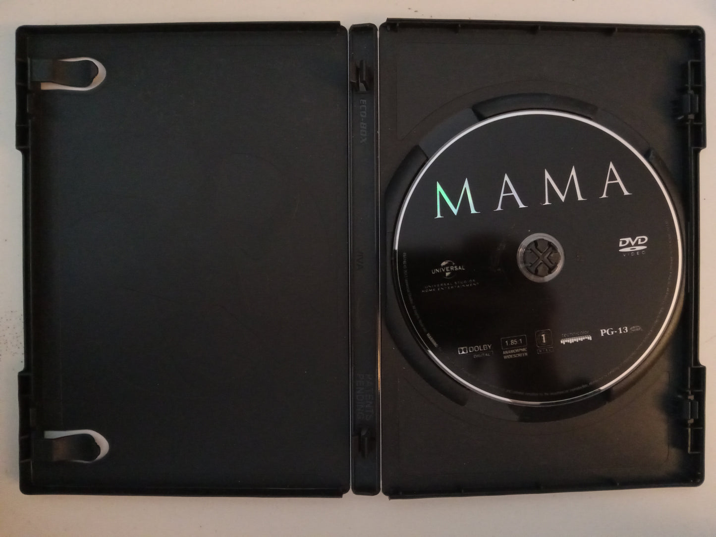 Mama, DVD Movie Jessica Chastain Widescreen, Rated PG-13, USED