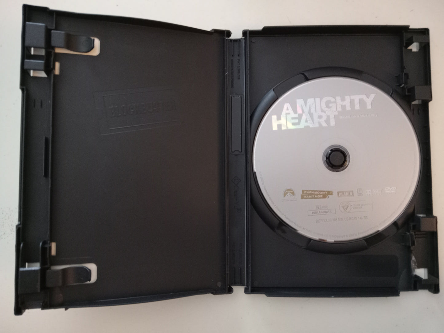 A Mighty Heart, DVD Movie, Angelina Jolie Widescreen, Rated R, USED