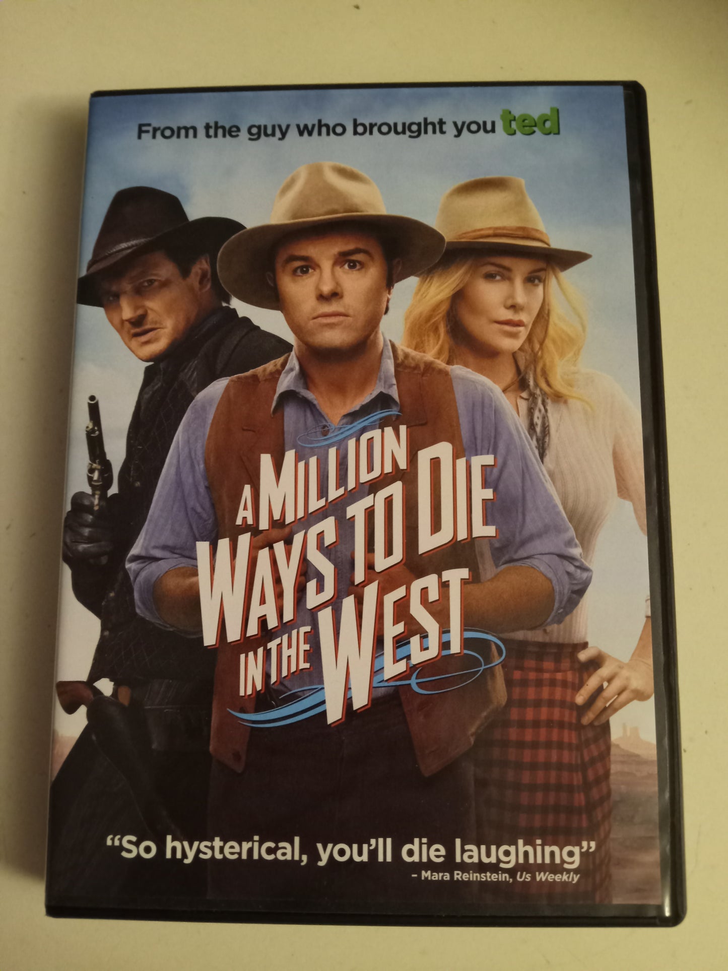 A Million Ways To Die In The West, DVD Movie, Seth MacFarlane Widescreen, Rated R, NEW/USED