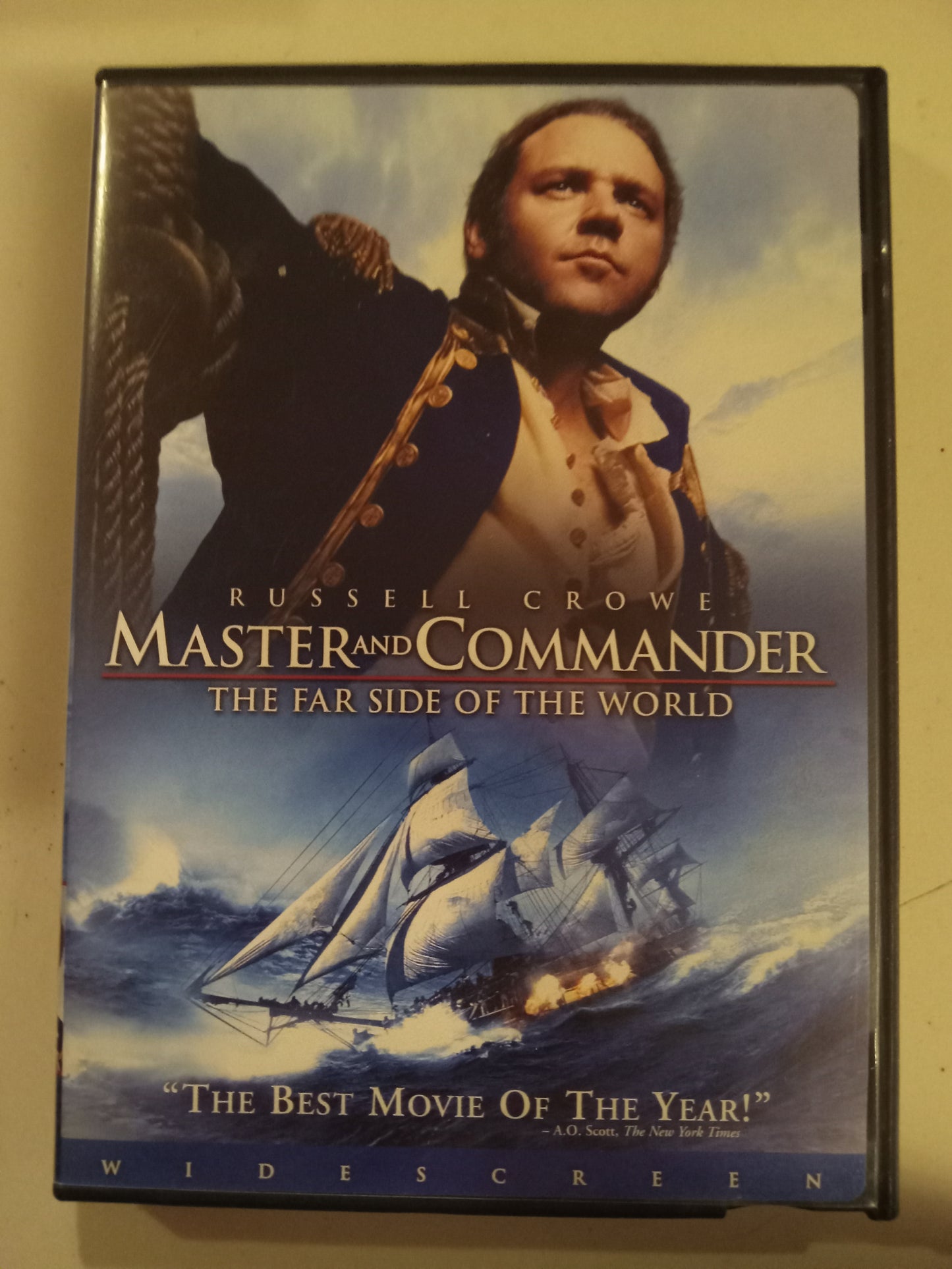 Master And Commander, The Far Side Of The World, DVD Movie, Russell Crowe Fullscreen, Widescreen, Rated PG-13, USED
