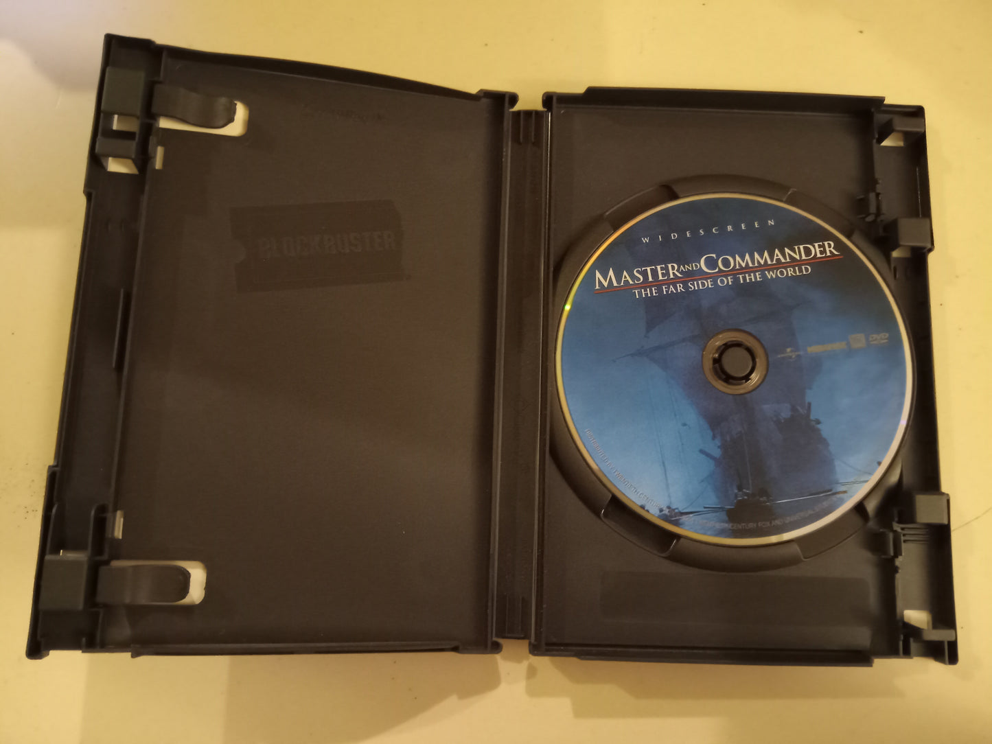 Master And Commander, The Far Side Of The World, DVD Movie, Russell Crowe Fullscreen, Widescreen, Rated PG-13, USED