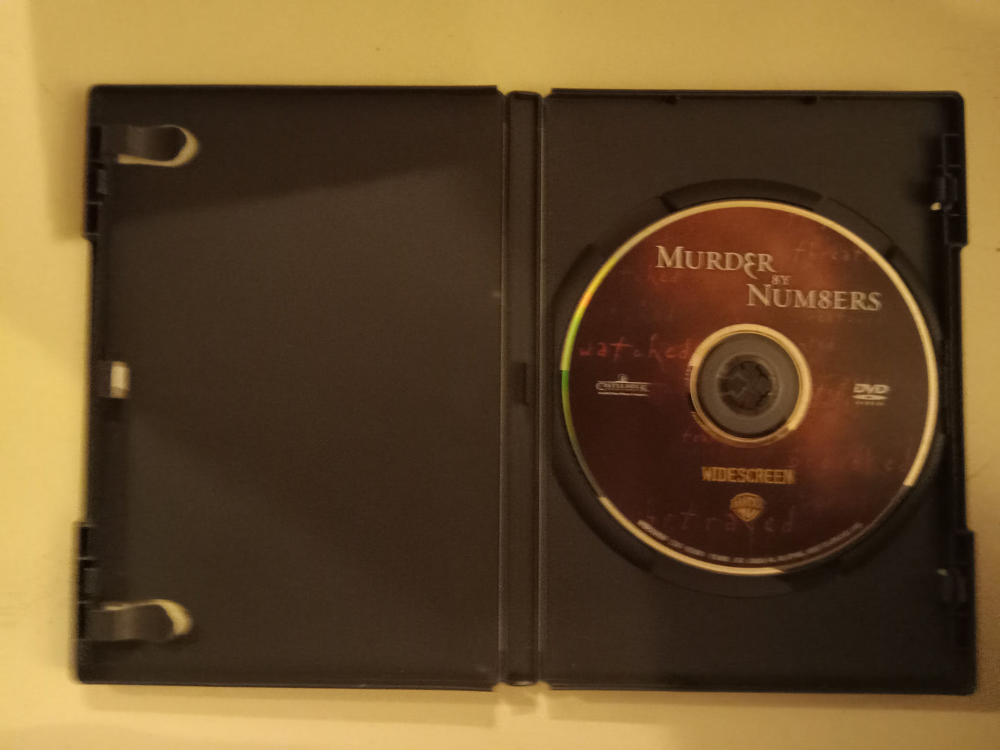 Murder By Numbers, DVD Movie, Sandra Bullock Widescreen, Rated R, USED