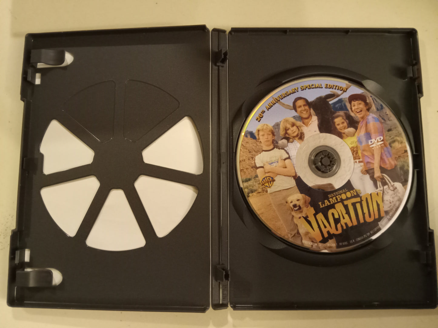 National Lampoon's Vacation, DVD Movie, Chevy Chase Widescreen, Rated R, USED