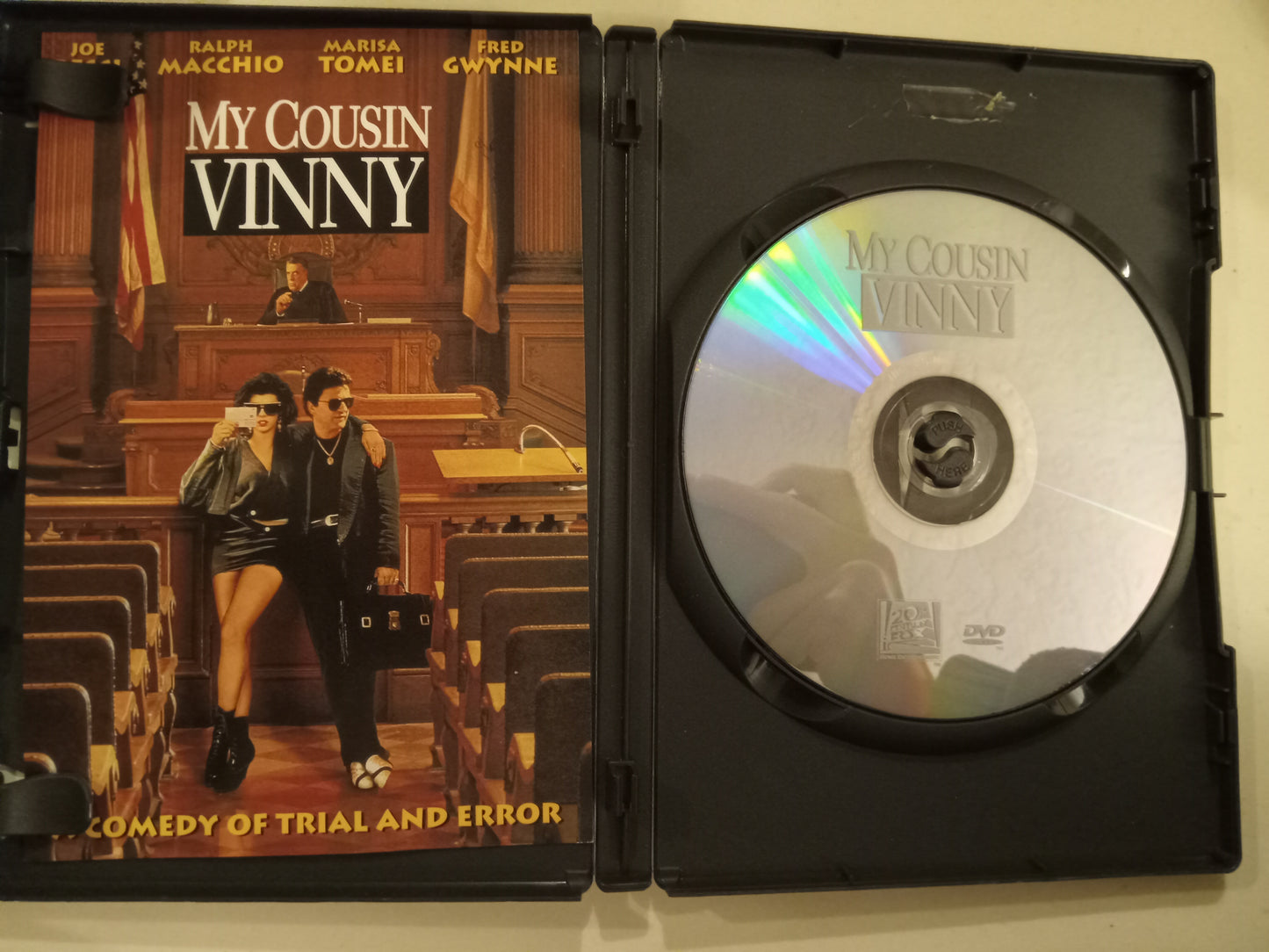 My Cousin Vinny, DVD Movie, Joe Pesci Widescreen, Rated R, USED