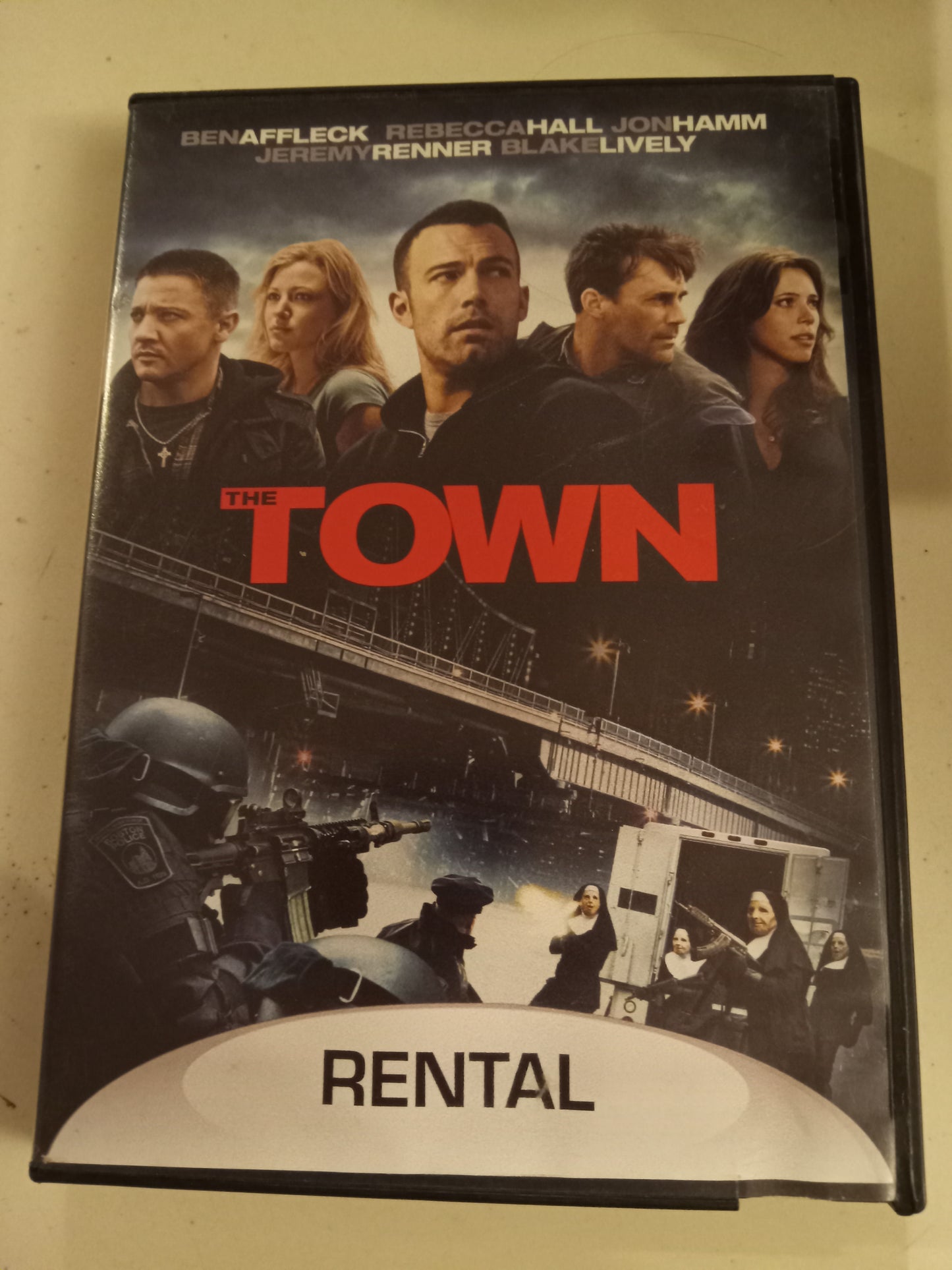 The Town, DVD Movie, Ben Affleck, Widescreen, Rated R, USED