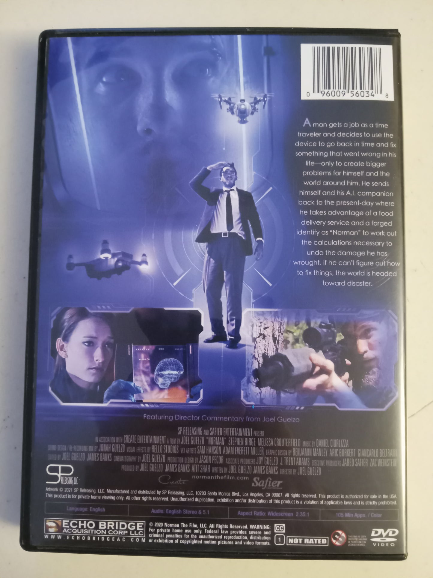 Norman, DVD Movie, Stephen Birge Widescreen, Not Rated, USED
