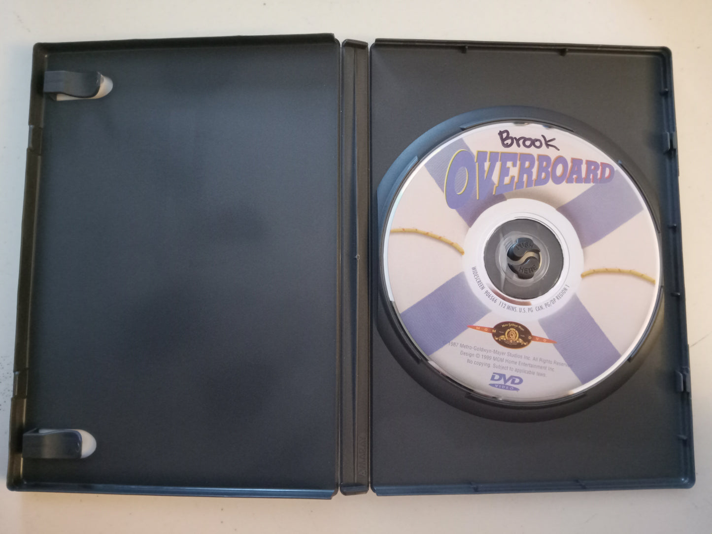 Overboard, DVD Movie, Kurt Russell Widescreen, Rated PG, USED