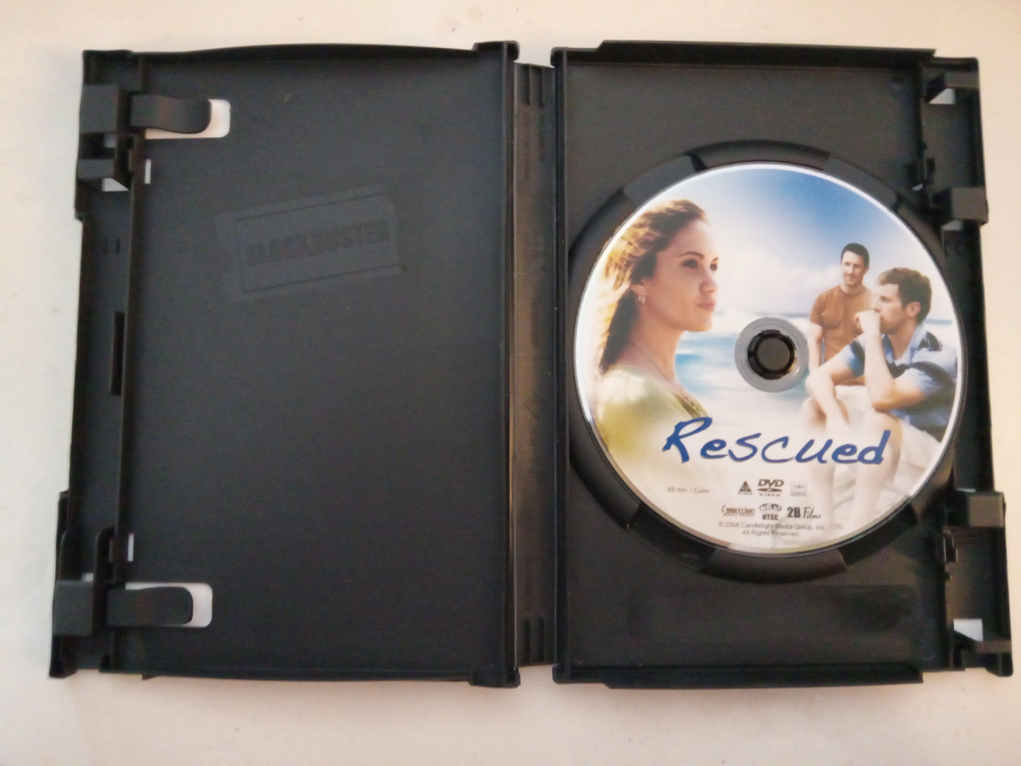 Rescued, DVD Movie, Jaci Twiss Widescreen, Not Rated, USED