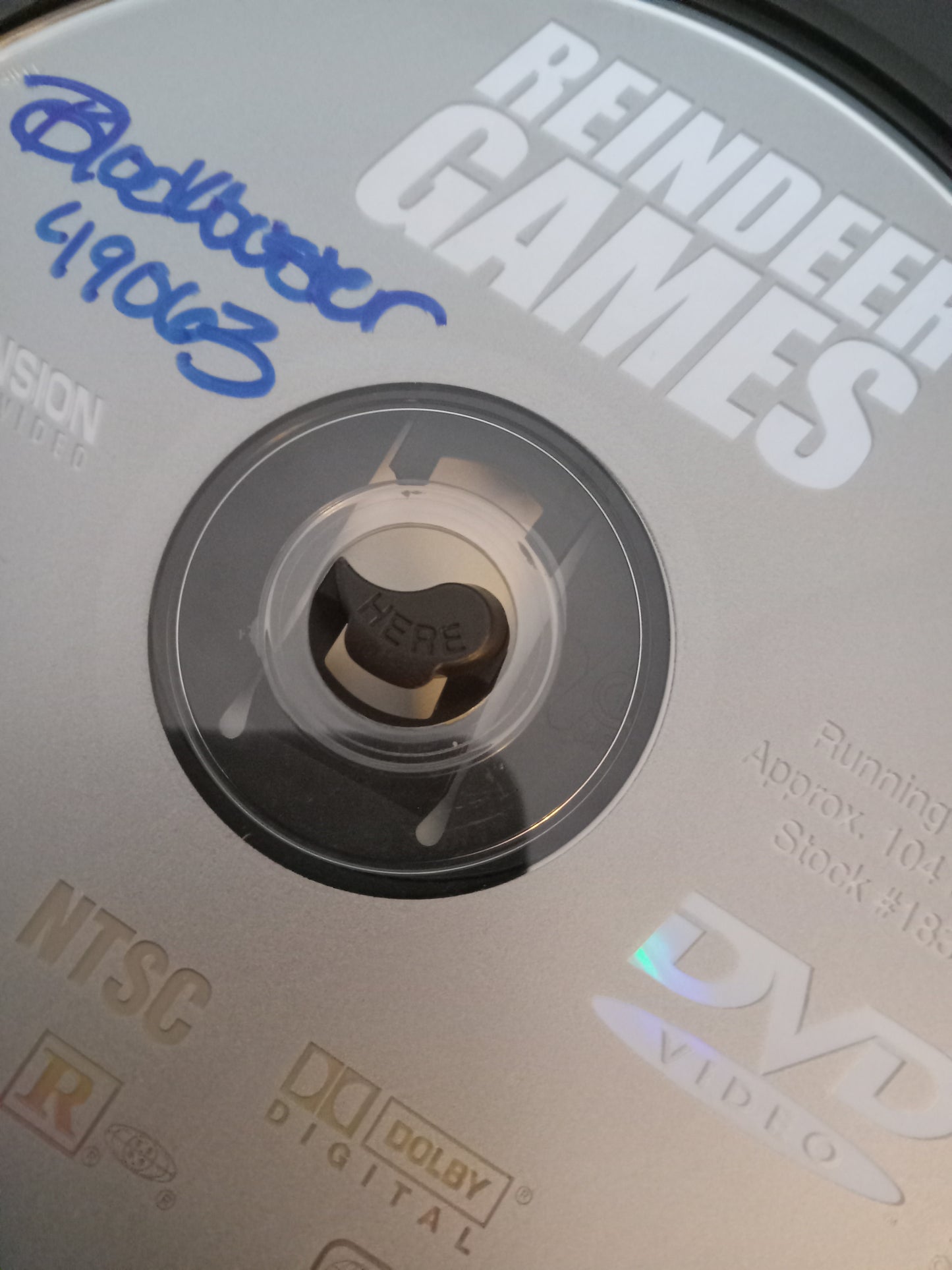 Reindeer Games, DVD Movie, Ben Affleck Widescreen, Rated R, USED