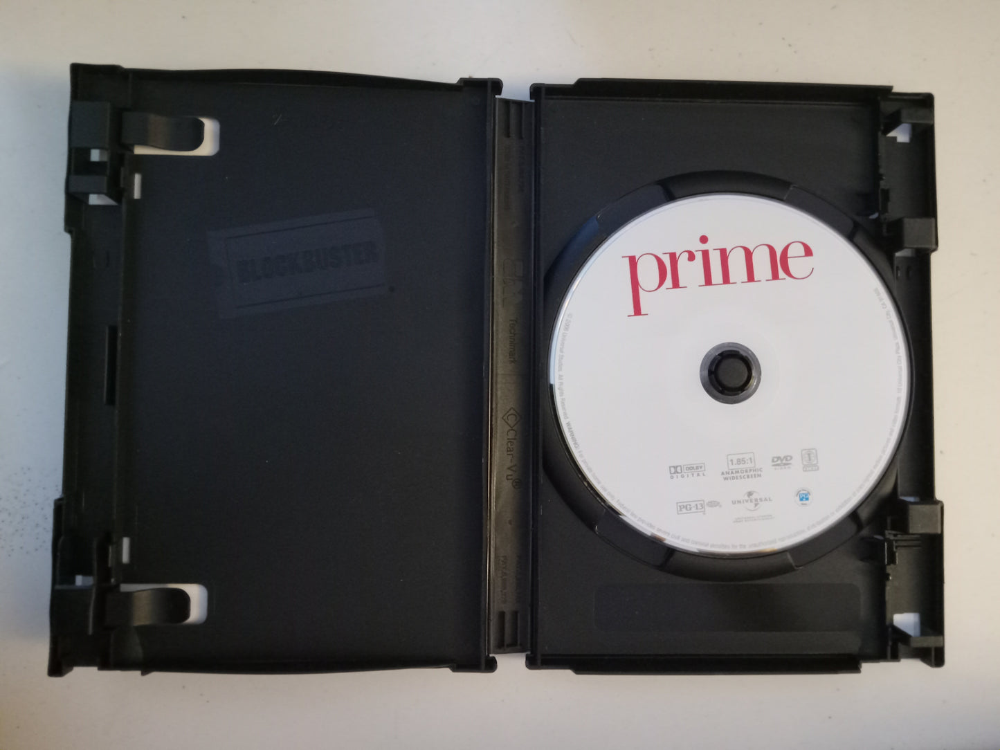 Prime, DVD Movie, Uma Thurman Widescreen, Rated PG-13, USED