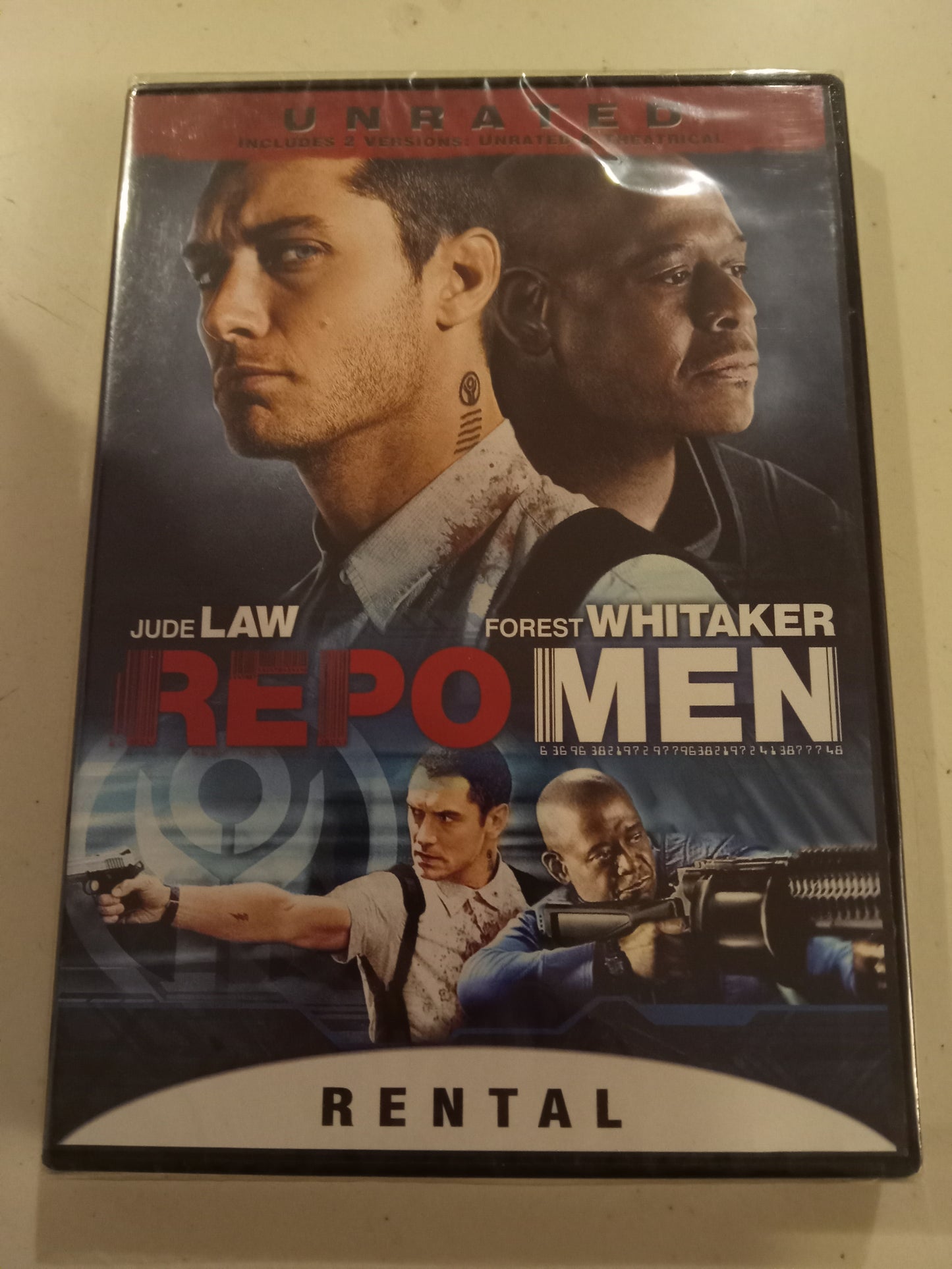 Repo Men, DVD Movie, Jude Law Widescreen, Rated R/Not-Rated, LIKE NEW/USED
