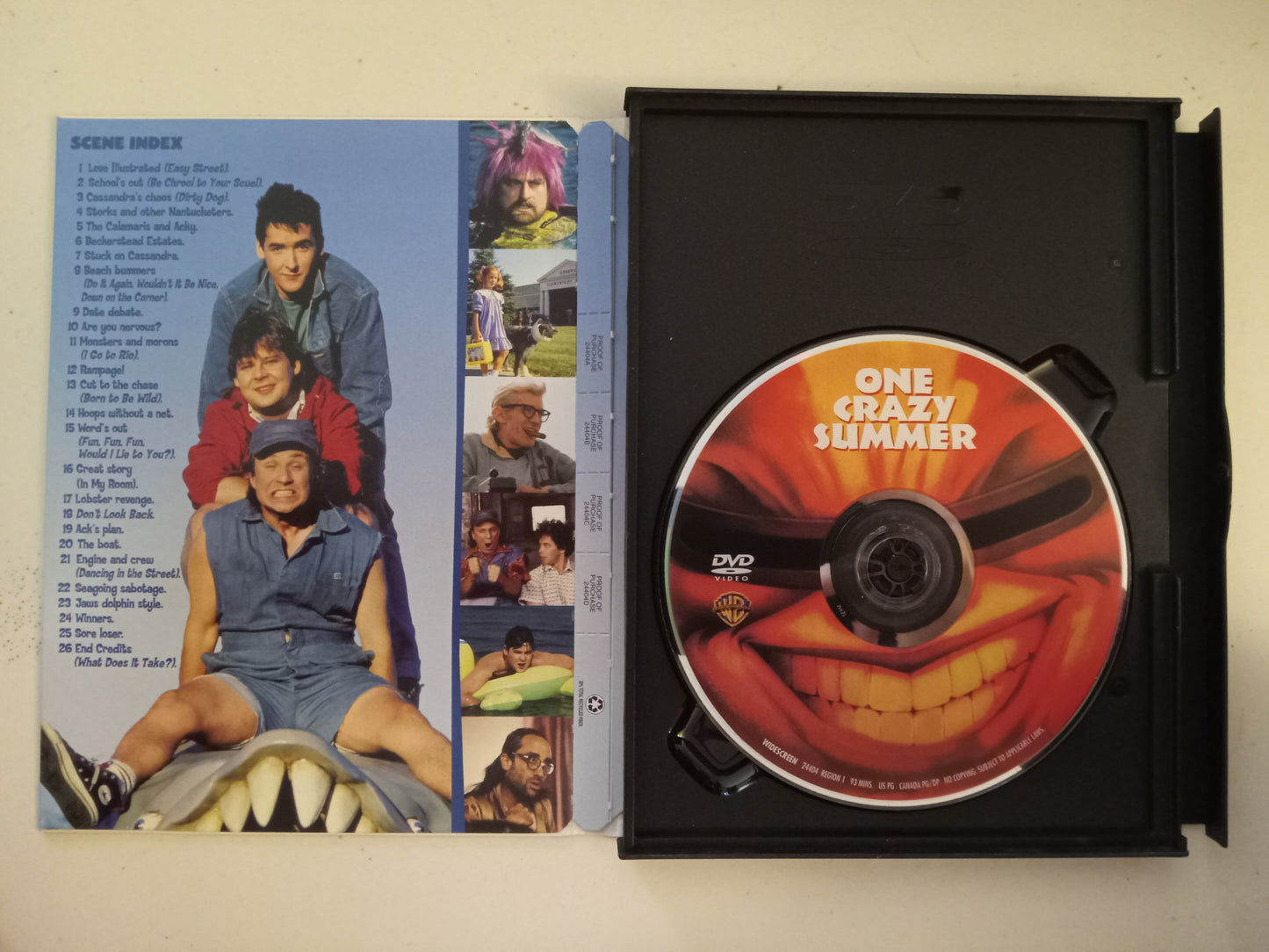 One Crazy Summer, DVD Movie, Demi Moore Widescreen, Rated PG, USED