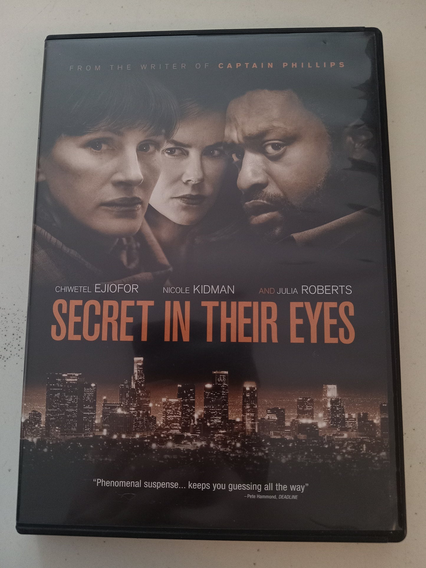 Secret In Their Eyes, DVD Movie, Julia Roberts Widescreen, Rated PG-13, USED