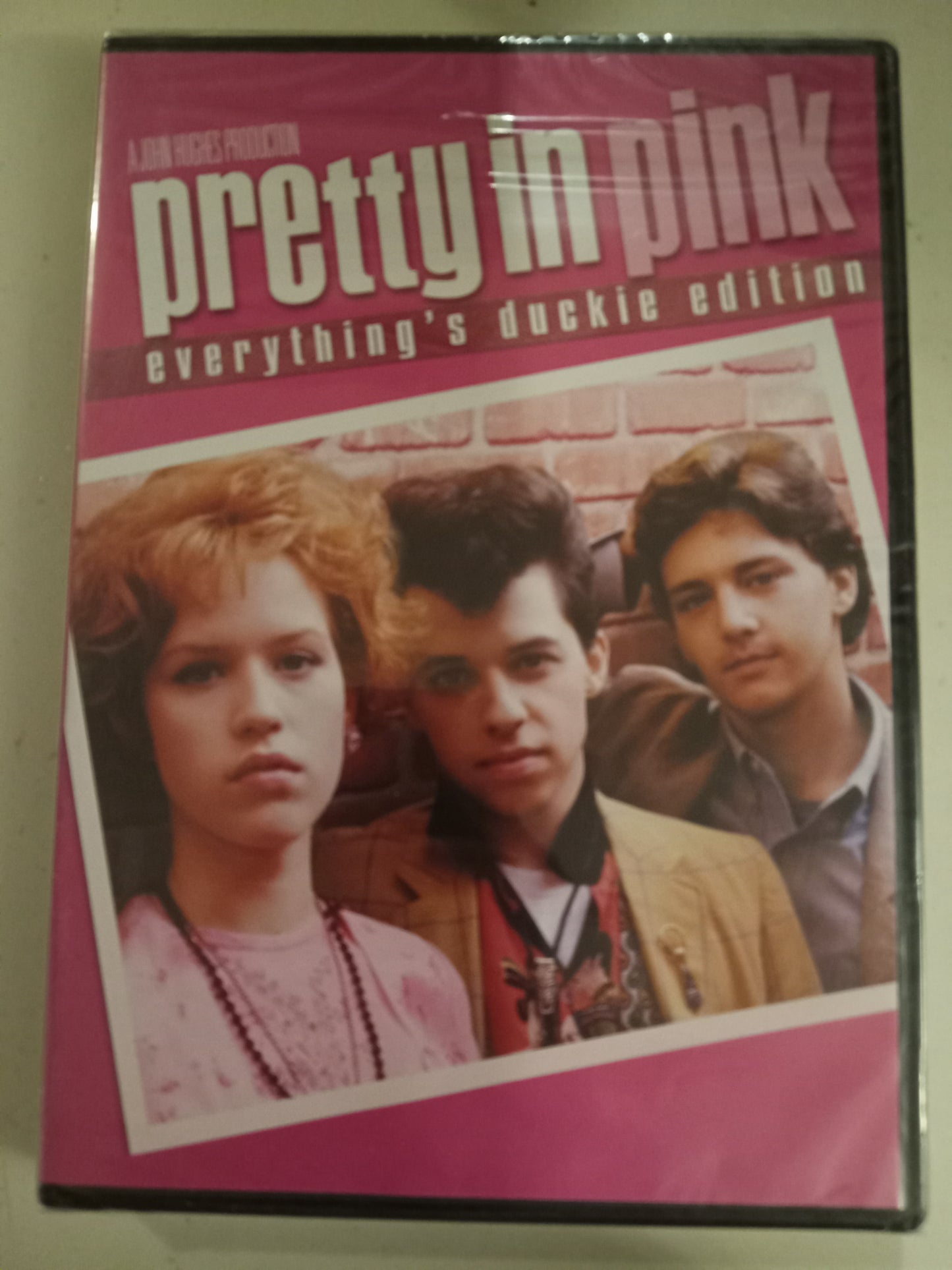 Pretty In Pink, DVD Movie, Molly Ringwald Widescreen, Rated PG-13, NEW/USED