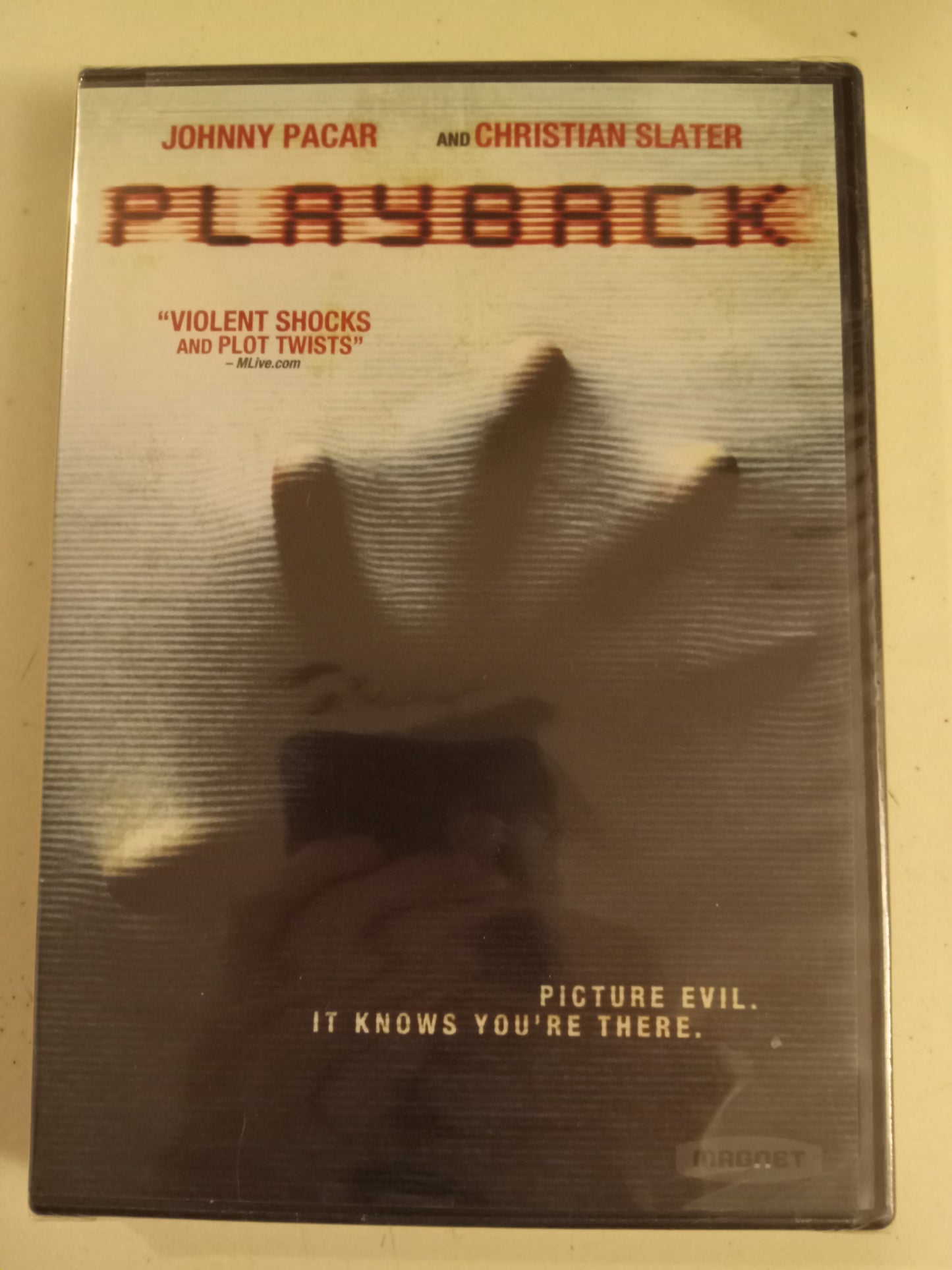 Playback, DVD Movie, Christian Slater Widescreen, Rated R, NEW