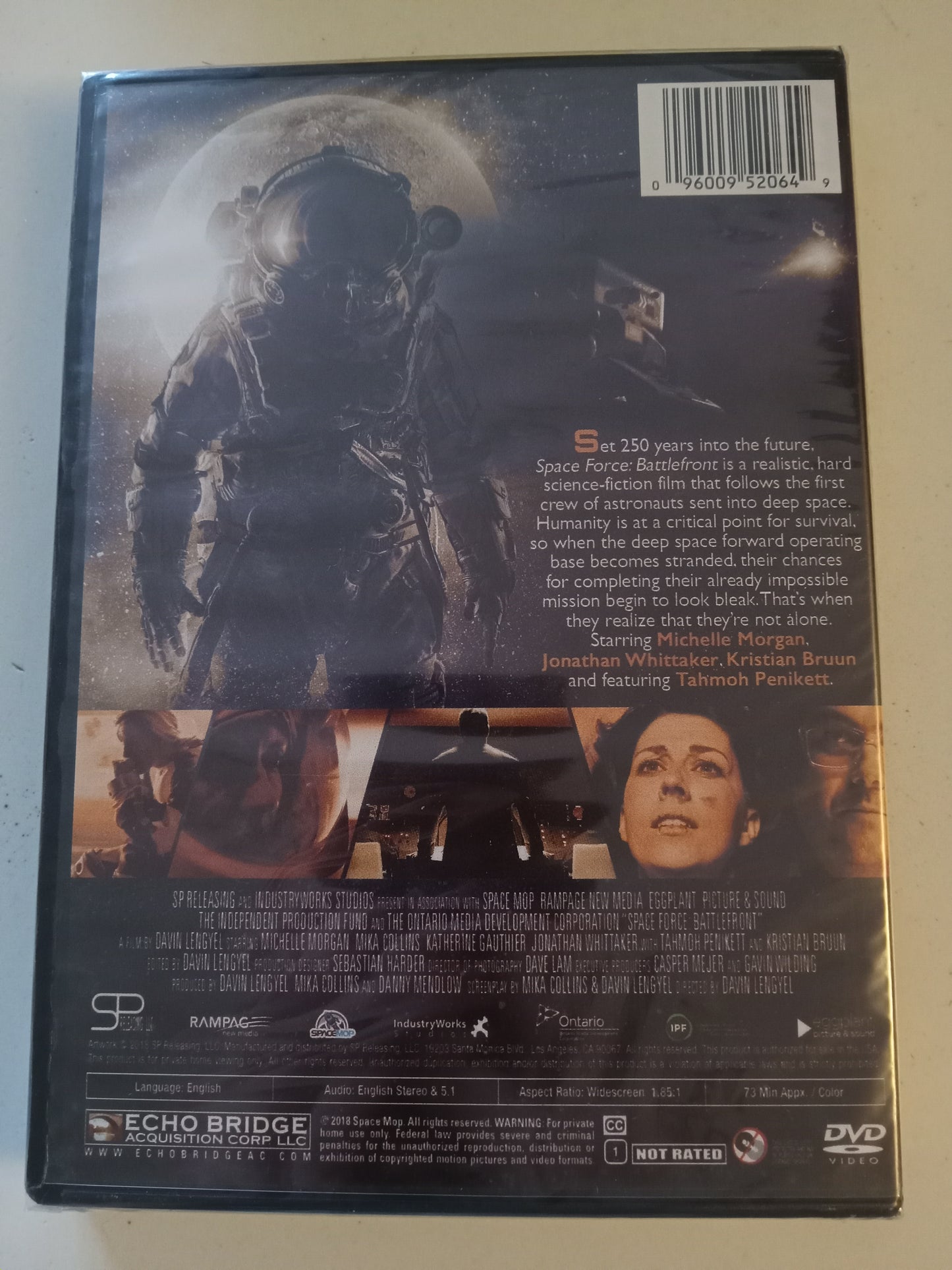 Space Force Battlefront, DVD Movie, Michelle Morgan Widescreen, Not Rated, NEW