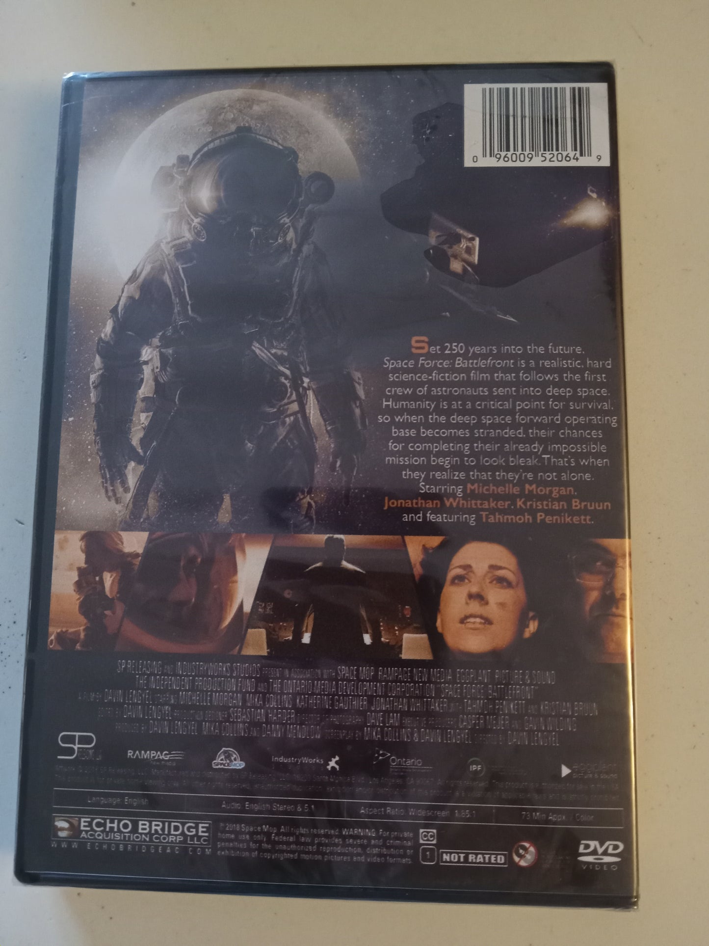 Space Force Battlefront, DVD Movie, Michelle Morgan Widescreen, Not Rated, NEW