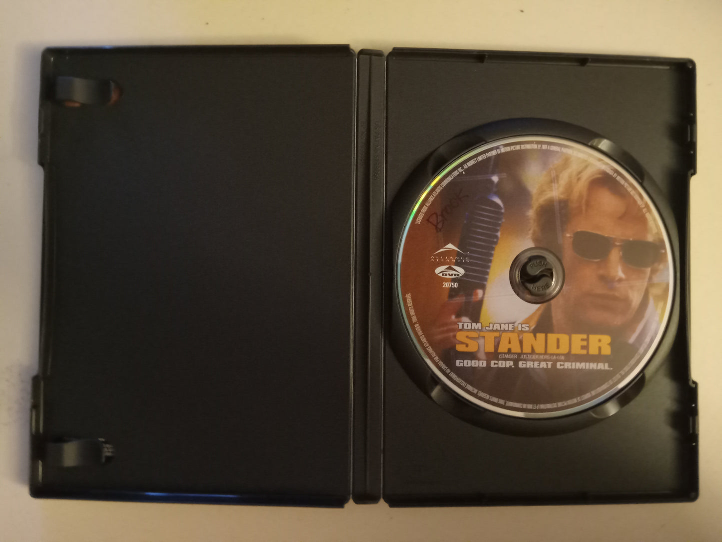 Stander, DVD Movie, Tom Jane Widescreen, Not Rated, USED