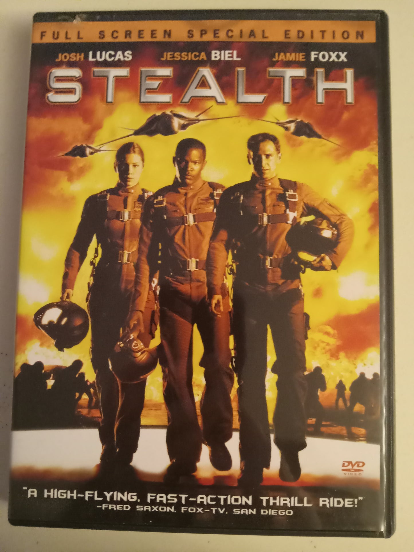 Stealth, Special Edition, DVD Movie, Jamie Foxx Fullscreen, Special Ed. Rated PG-13, USED