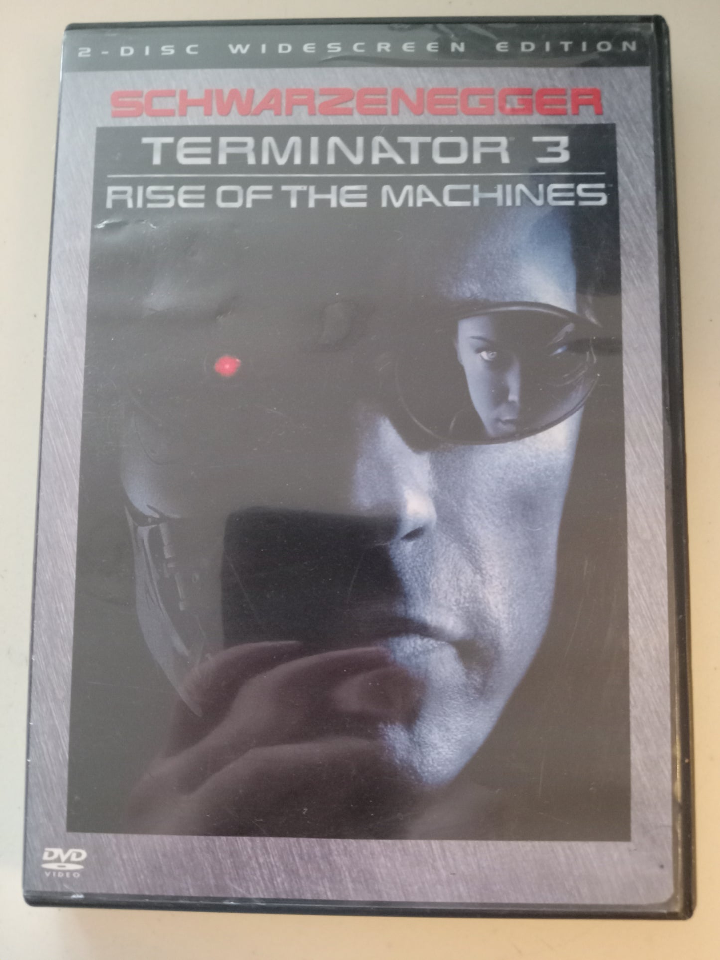 Terminator 3 Rise Of The Machines, DVD Movie, Arnold Schwarzenegger Widescreen, Rated R, USED