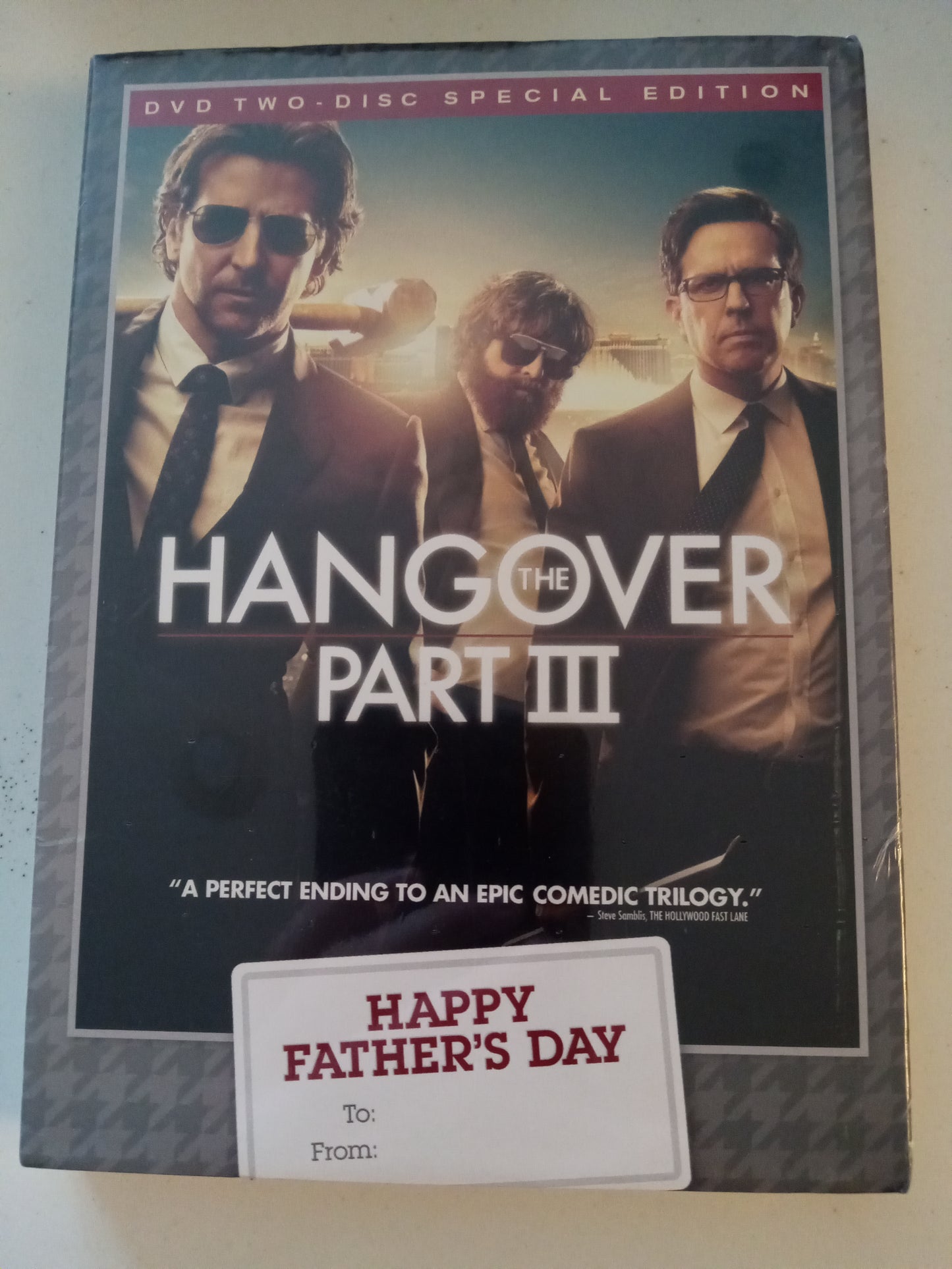 The Hangover Part III 3, DVD Movie, 2 Disc Special Ed, Bradley Cooper Widescreen, Rated R, NEW/USED
