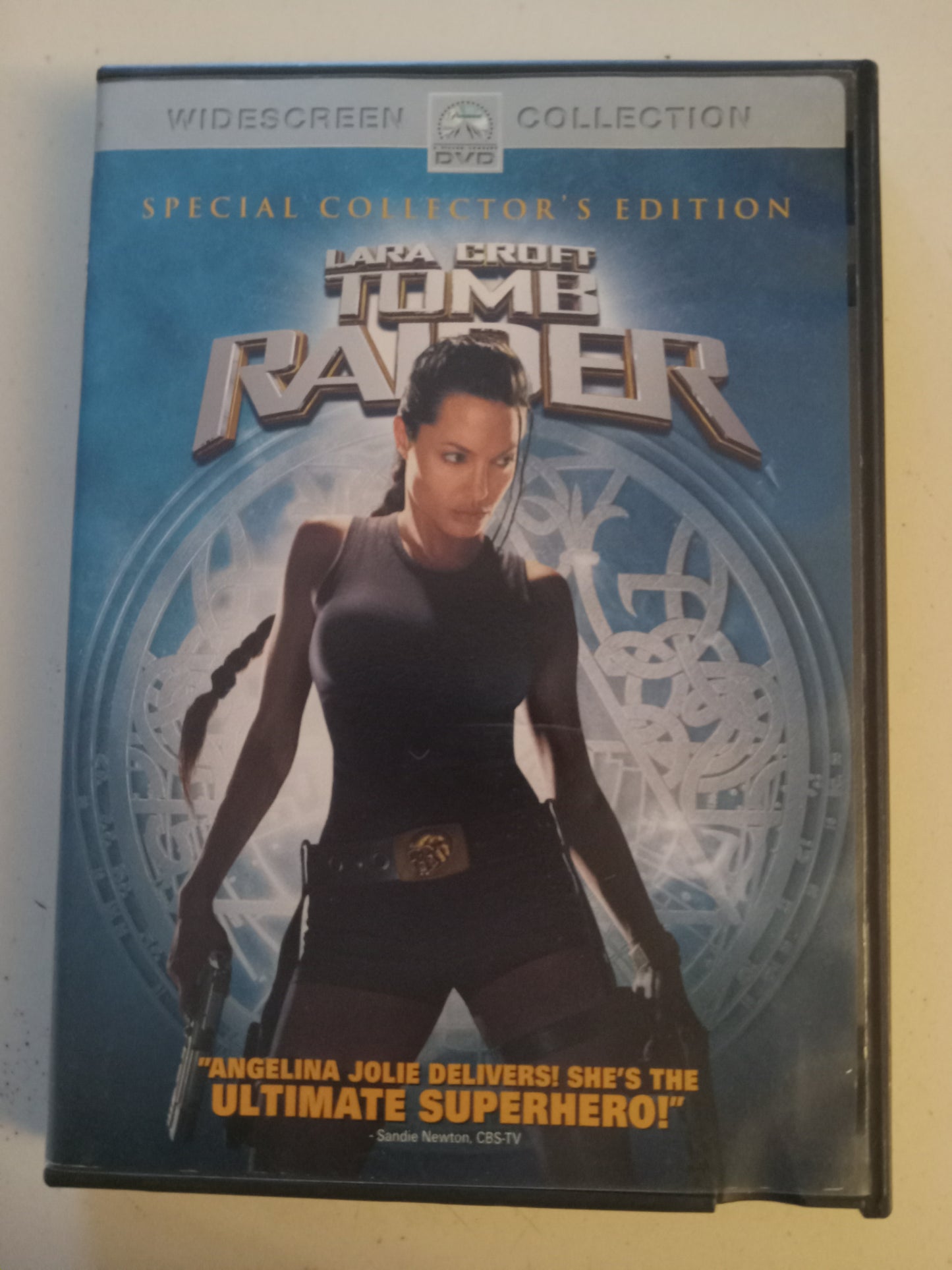 Lara Croft Tomb Raider, DVD Movie, Angelina Jolie Widescreen, Rated PG-13, USED