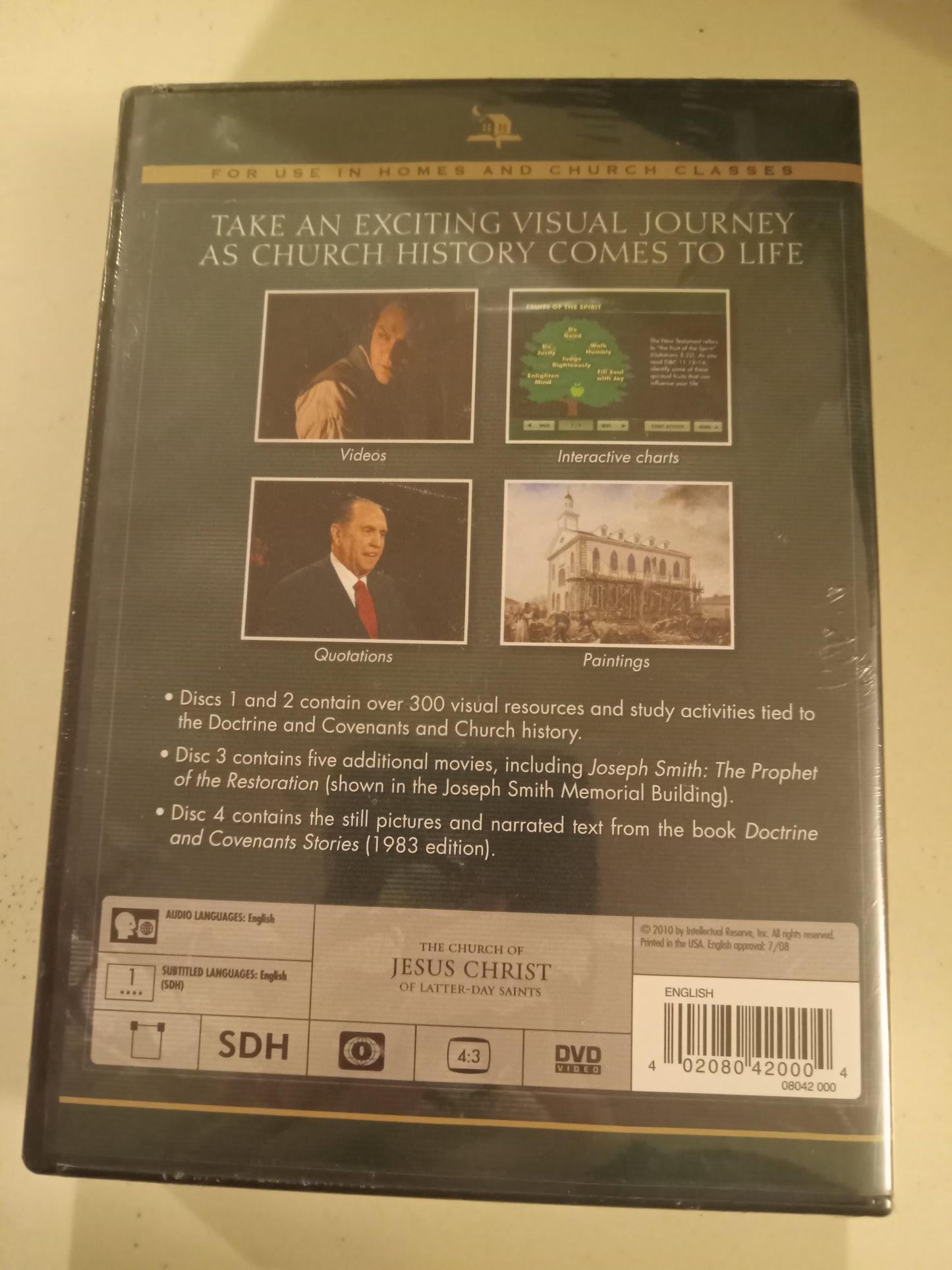 Doctrine And Covenants Church History, Visual Resource, LDS Church, Mormons, DVD Movie, Widescreen, Not Rated, NEW/USED