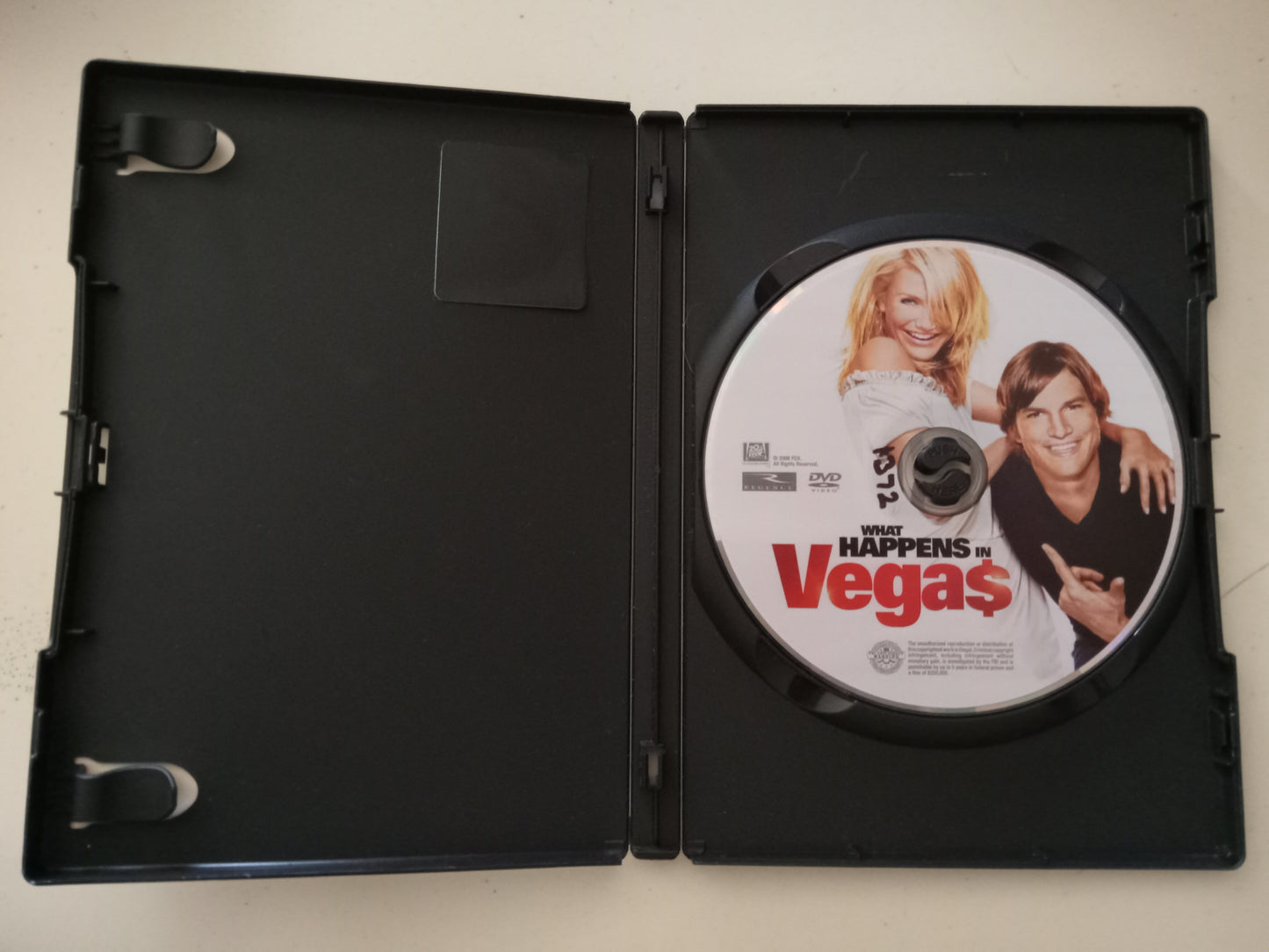 What Happens In Vegas, DVD Movie, Cameron Diaz Widescreen, Rated PG-13, USED