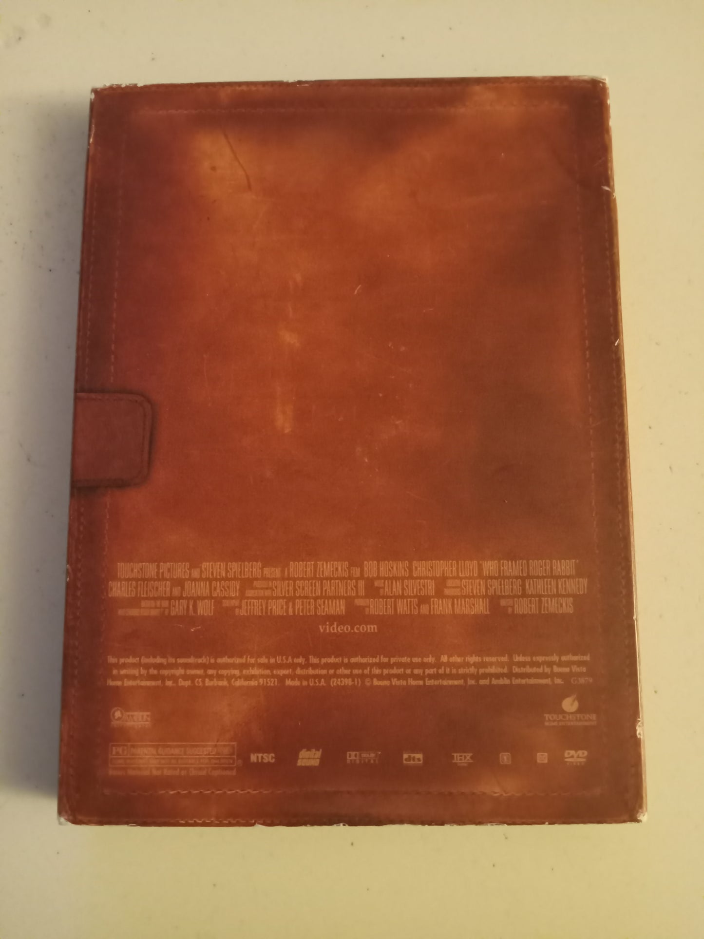 Who Framed Roger Rabbit, 2-Disc, DVD Movie, Christopher Lloyd Widescreen, Rated PG, USED