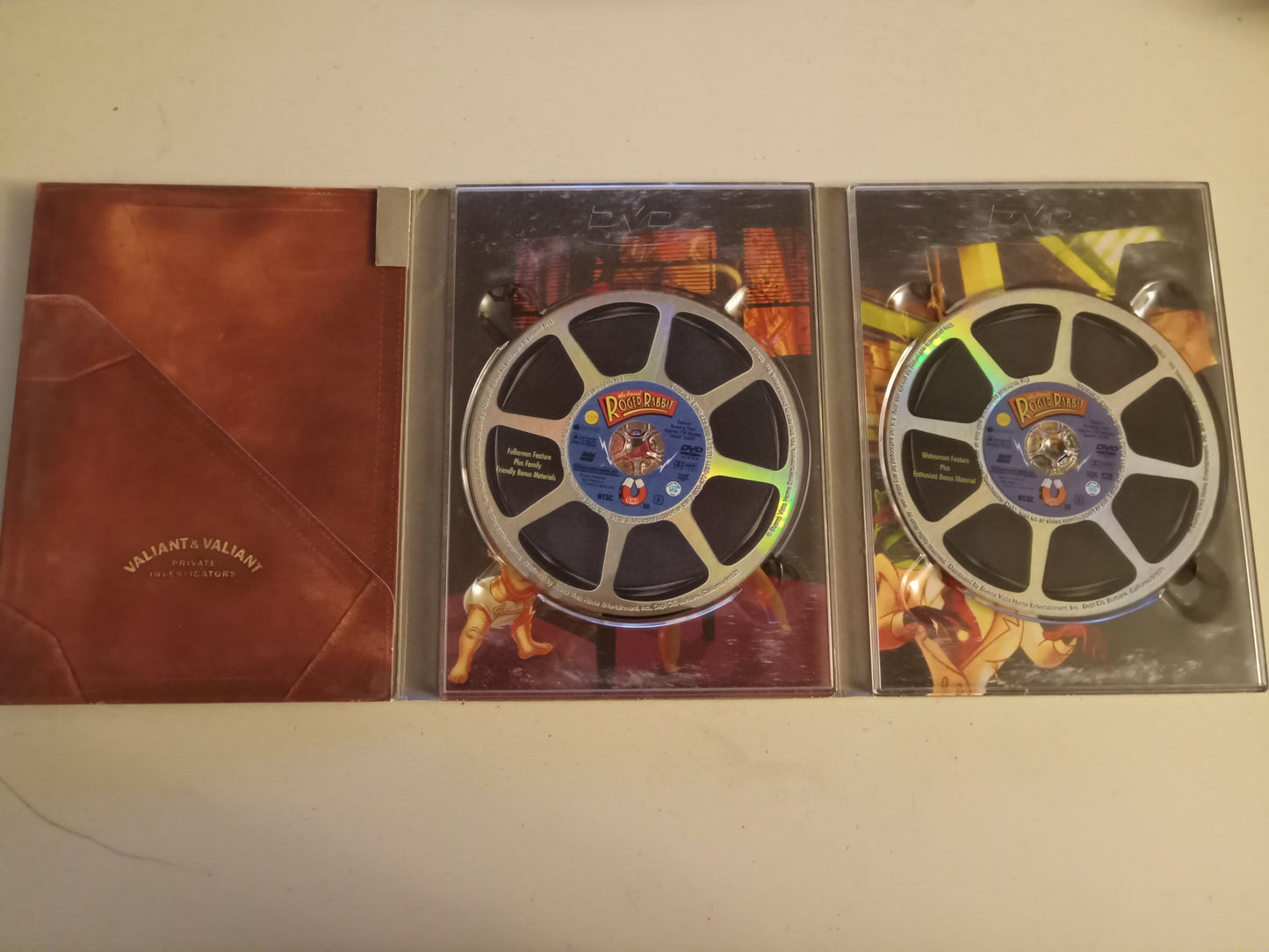 Who Framed Roger Rabbit, 2-Disc, DVD Movie, Christopher Lloyd Widescreen, Rated PG, USED