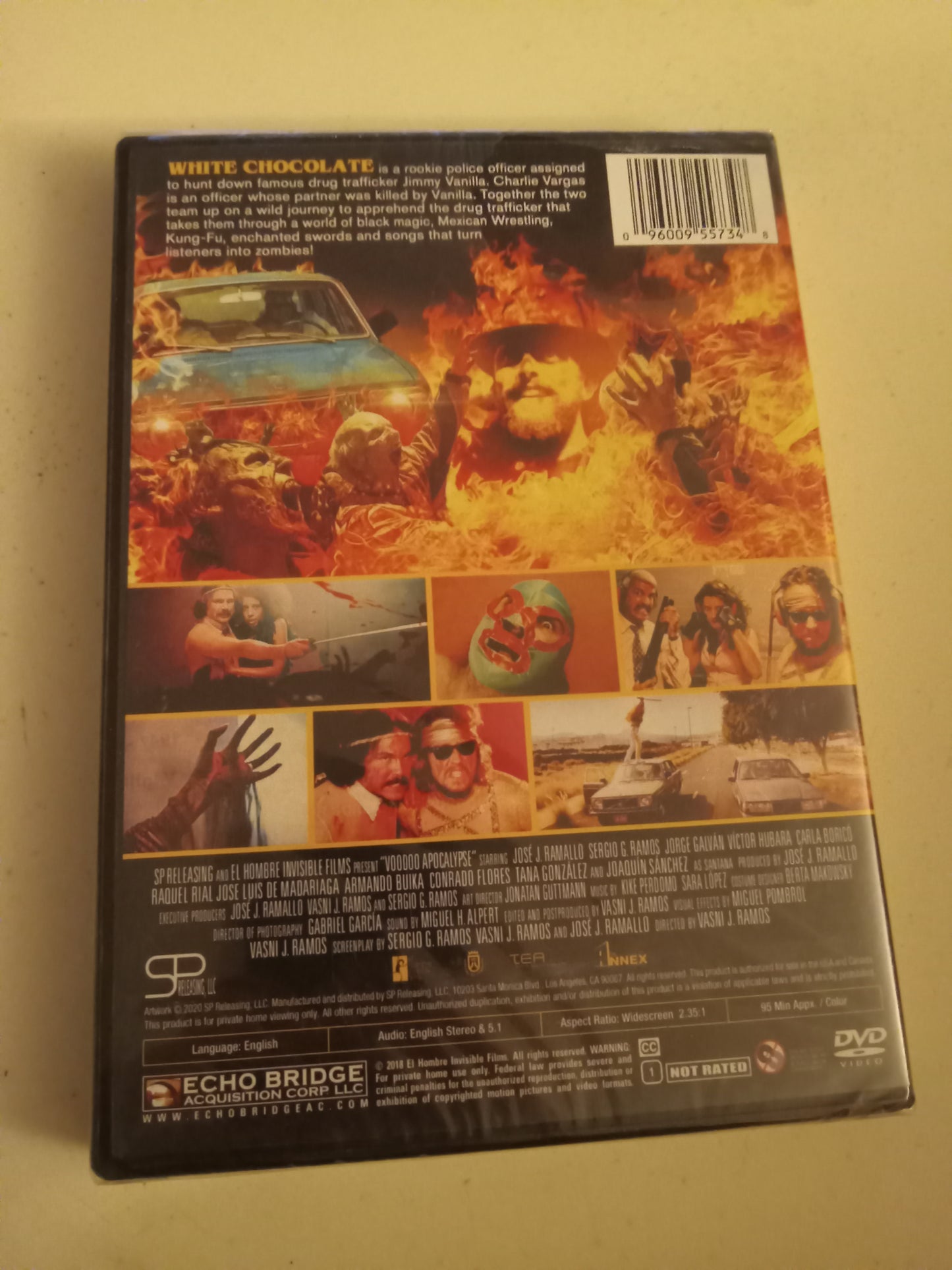 Voodoo Apocalypse, DVD Movie, Jose Ramallo Widescreen, Not-Rated, NEW
