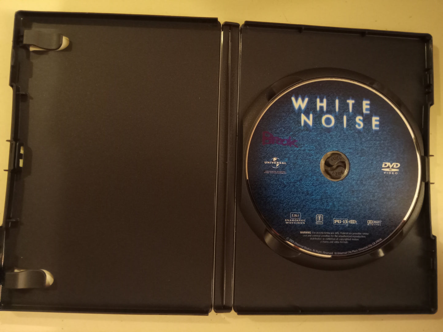 White Noise, DVD Movie, Michael Keaton Widescreen, Rated PG-13, USED