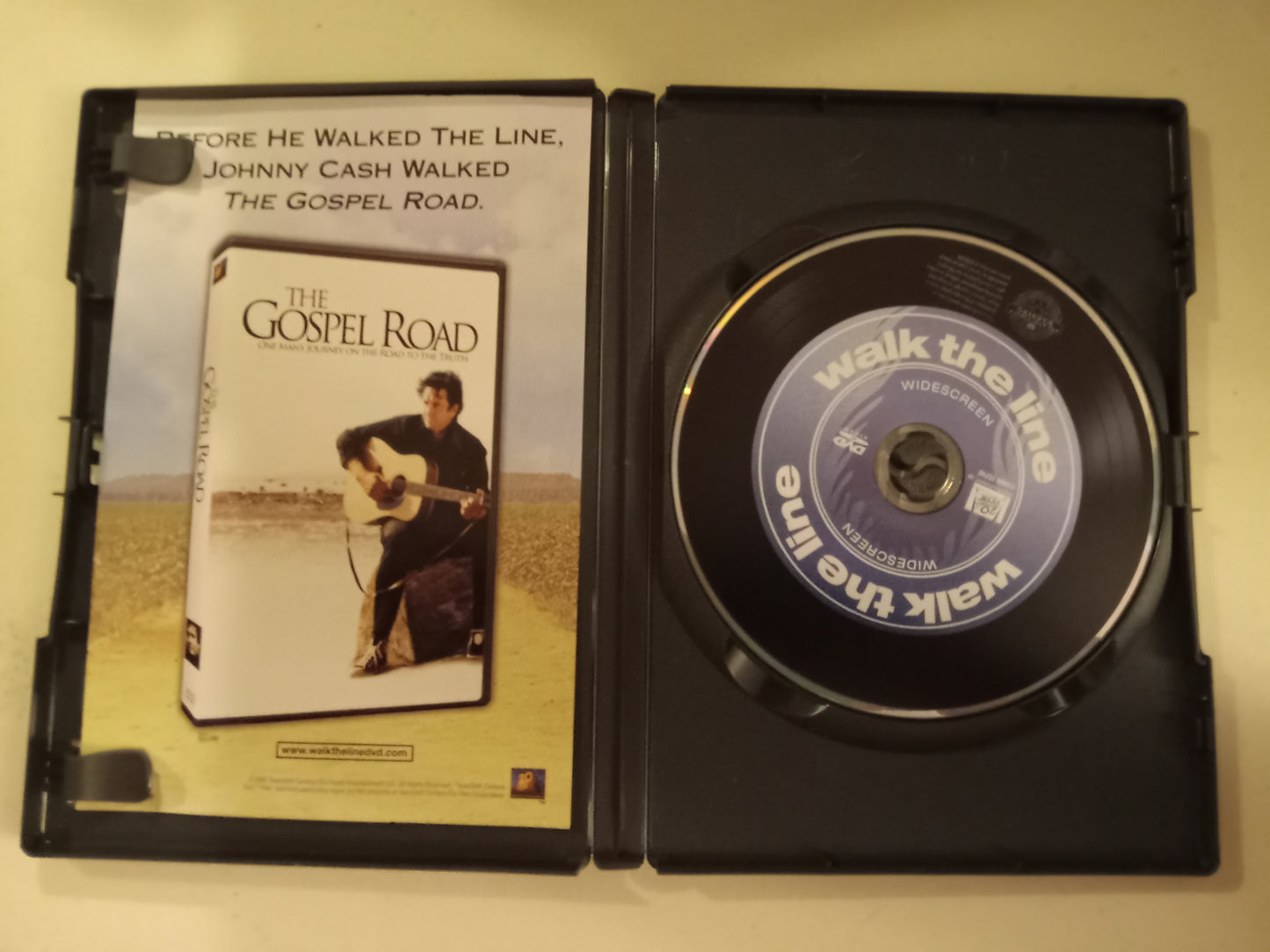 Walk The Line (Johnny Cash), DVD Movie, Joaquin Phoenix Widescreen, Special Ed. Rated PG-13, USED