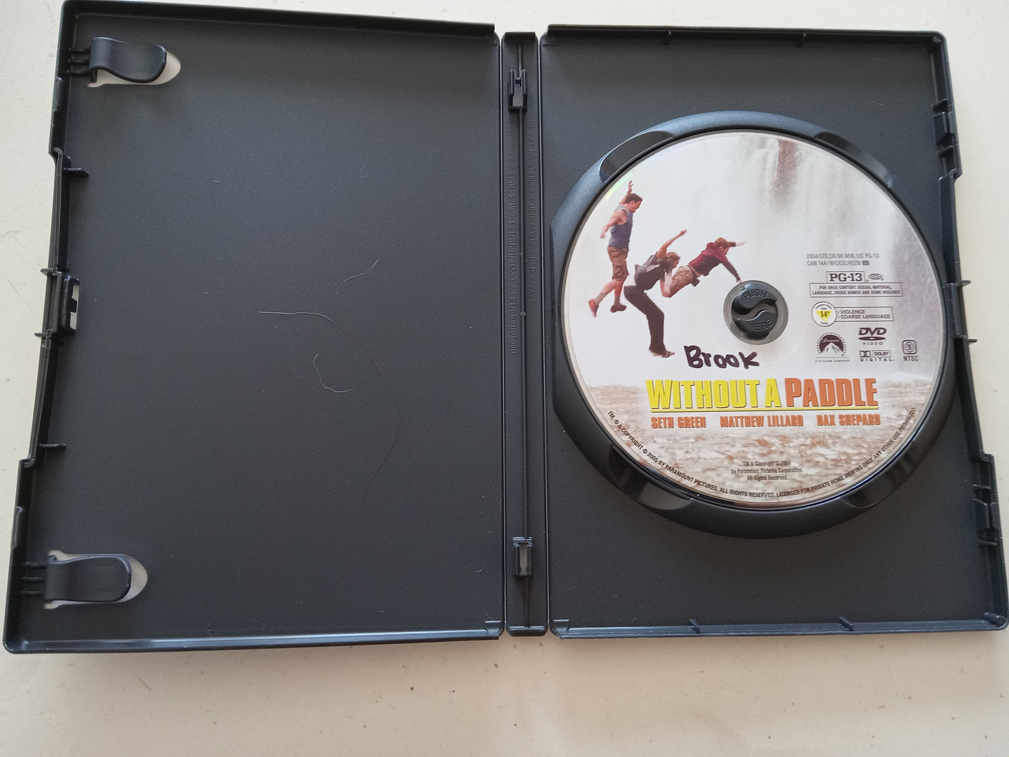 Without A Paddle, DVD Movie, Seth Green Widescreen, Rated PG-13, USED