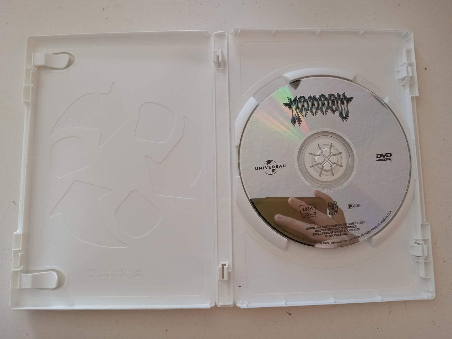 Xanadu, DVD Movie, Olivia Newton John Widescreen, Rated PG, USED