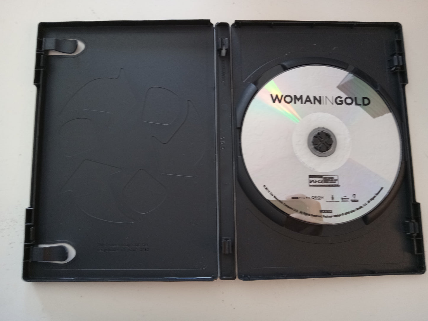 Woman In Gold, DVD Movie, Ryan Reynolds Widescreen, Rated PG-13, USED