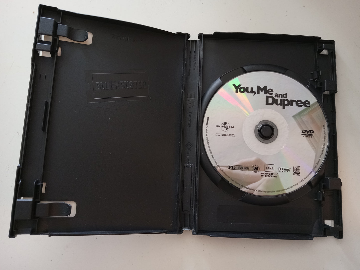 You, Me And Dupree, DVD Movie, Owen Wilson Widescreen, Rated PG-13, USED