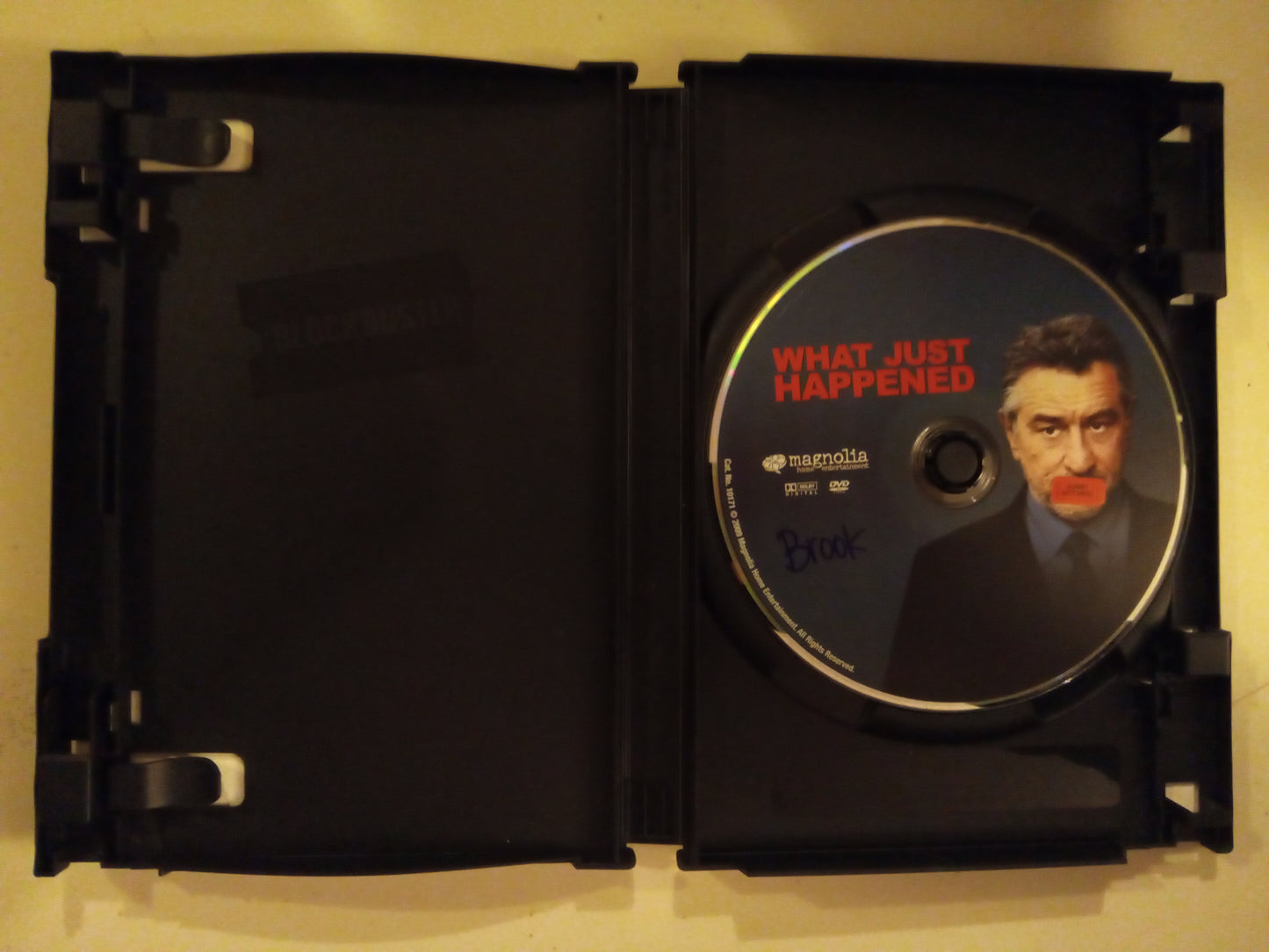 What Just Happened, DVD Movie, Robert DeNiro Widescreen, Rated R, USED