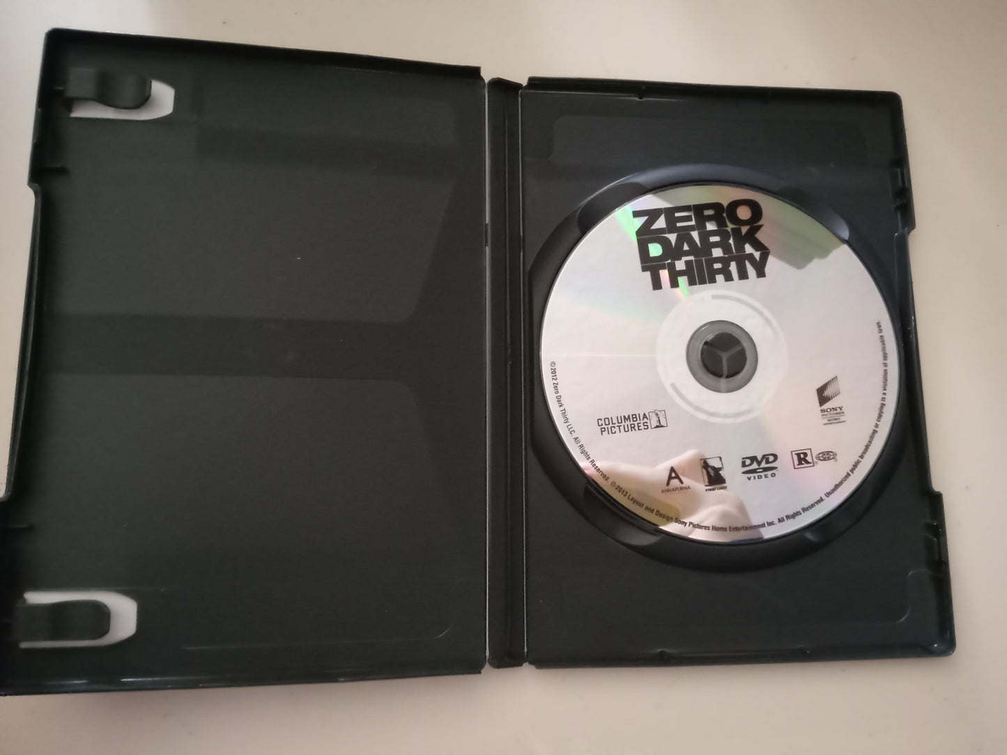 Zero Dark Thirty, DVD Movie, Jessica Chastain Widescreen, Rated R, USED