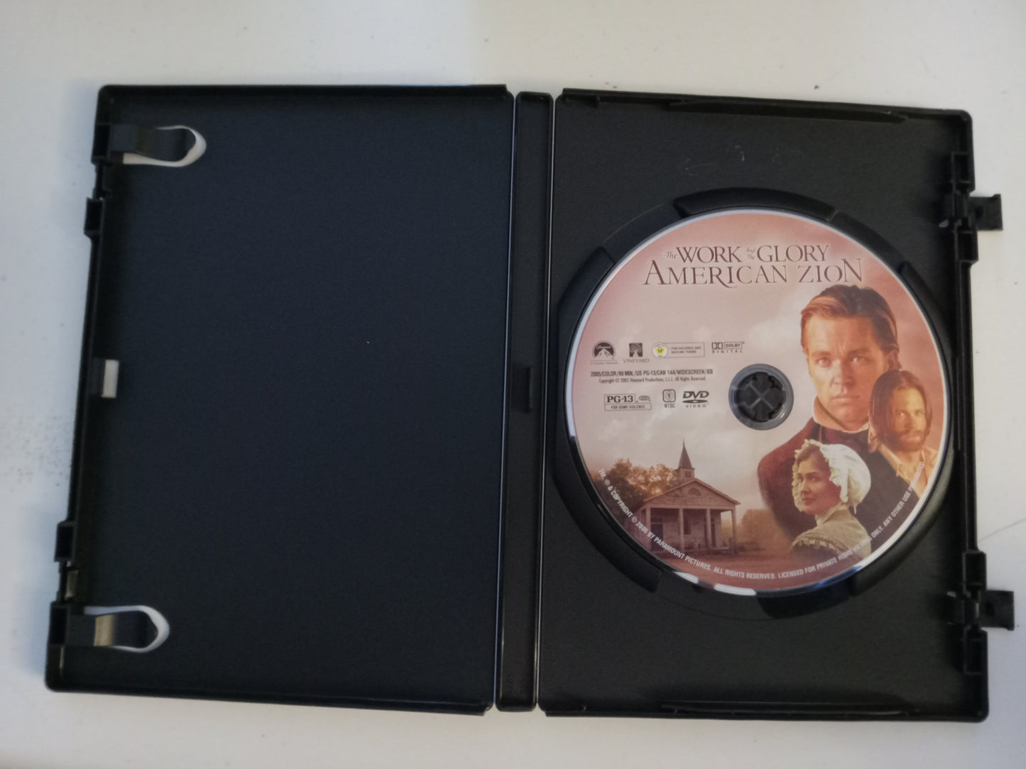 The Work And The Glory (2) American Zion, DVD Movie, Jonathan Scarfe Widescreen, LDS Church History, Mormons Rated PG-13, NEW/USED