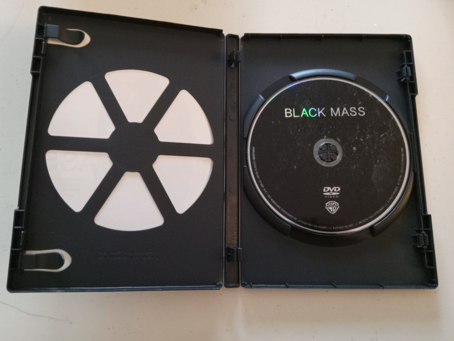 Black Mass, DVD Movie, Johnny Depp Widescreen, Rated R, USED